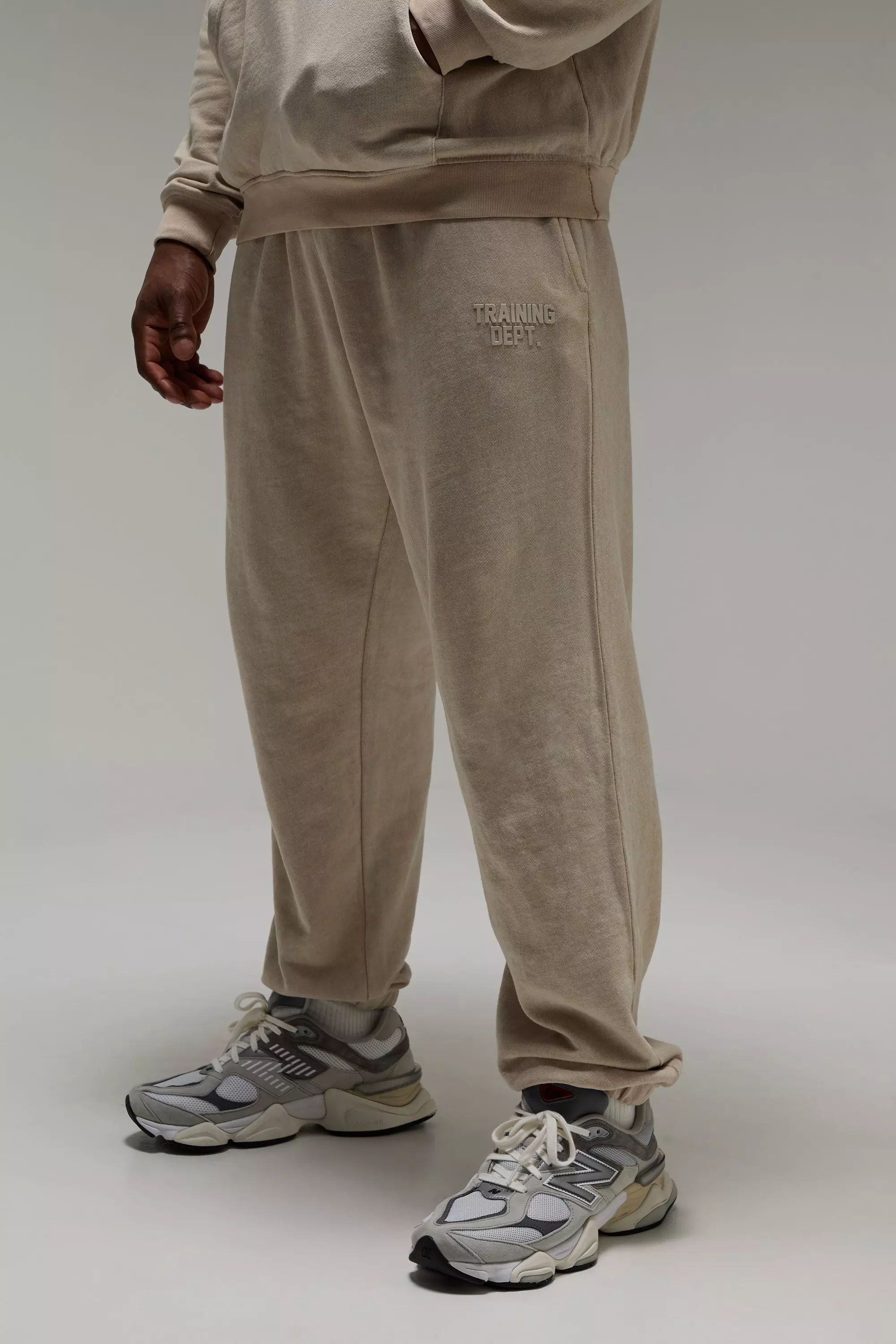Stone Man Active Training Dept Washed Oversized Jogger alternative image