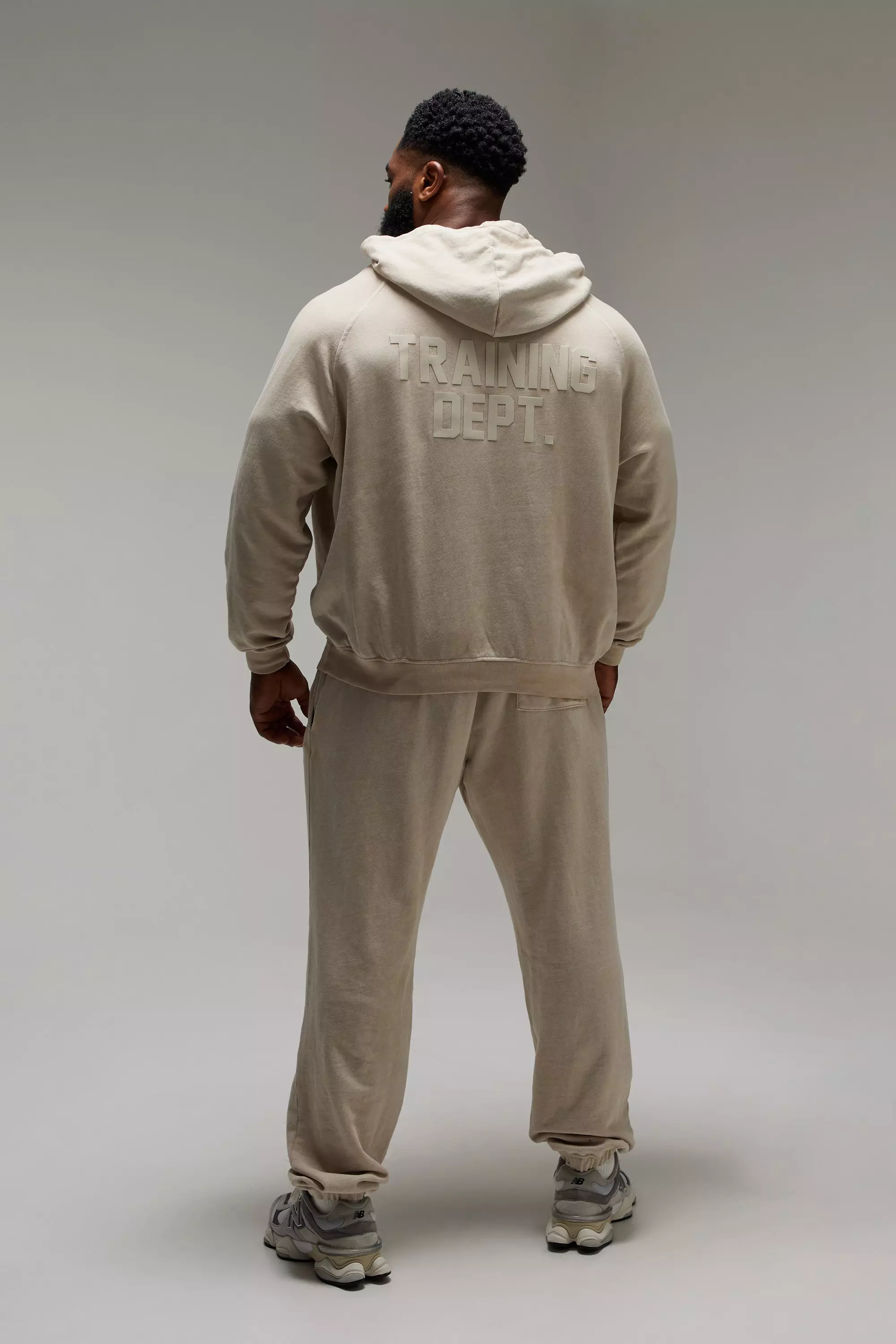 Stone Man Active Training Dept Washed Oversized Jogger alternative image