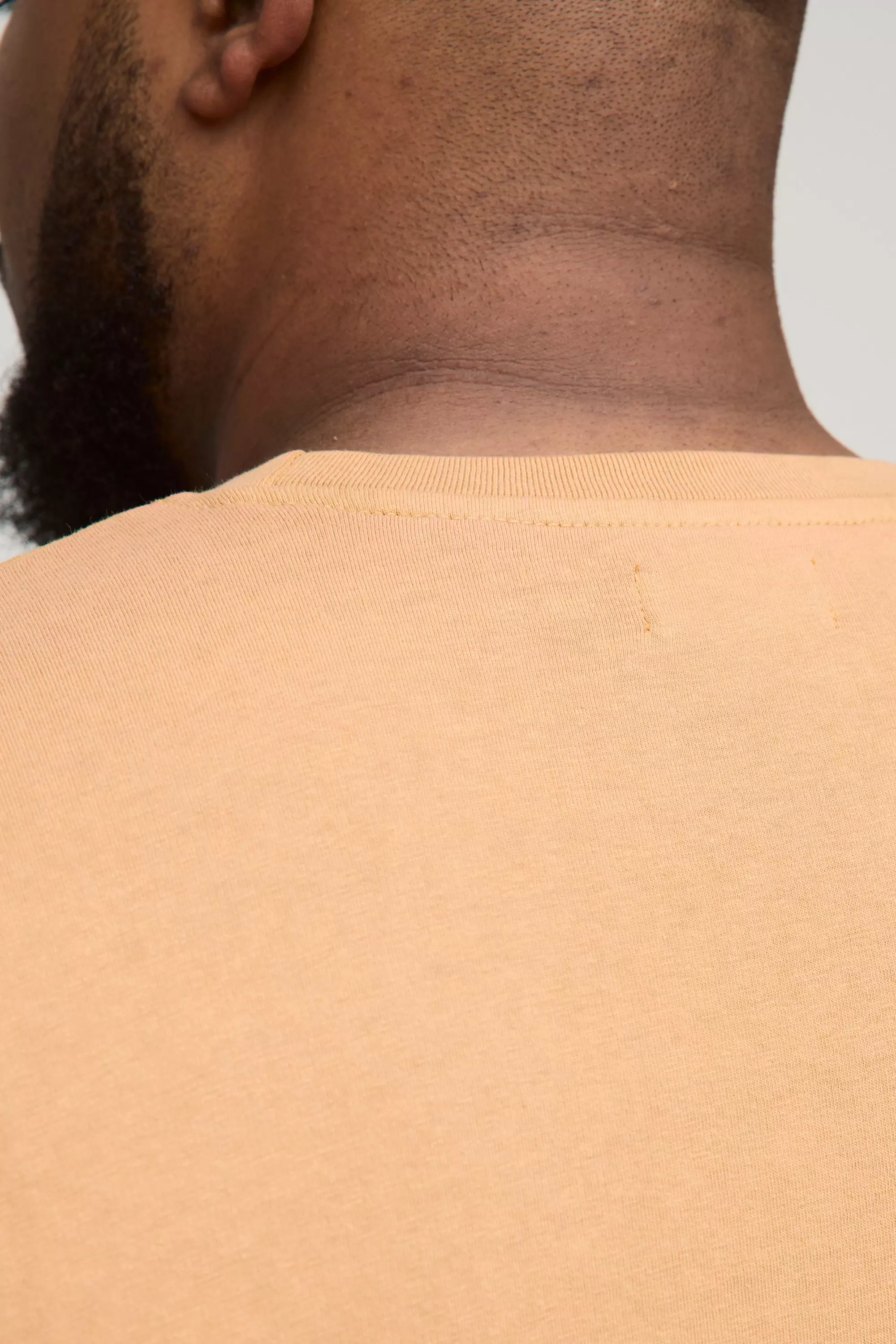 T-shirt Plus Size oversize in lavaggio acido, Orange immagine alternativa