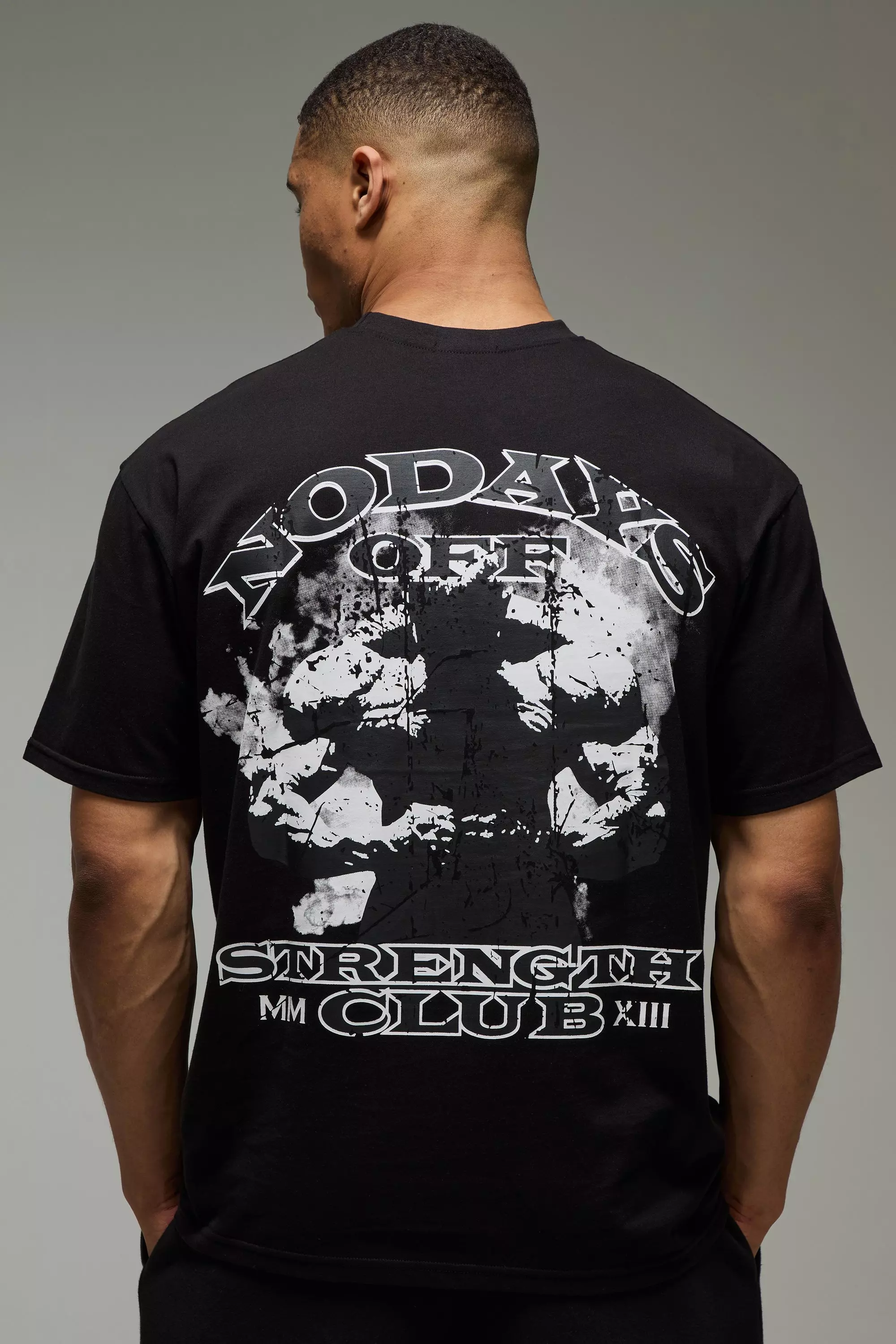 Man Active One More Rep NYC Oversized T-shirt | boohooMAN USA