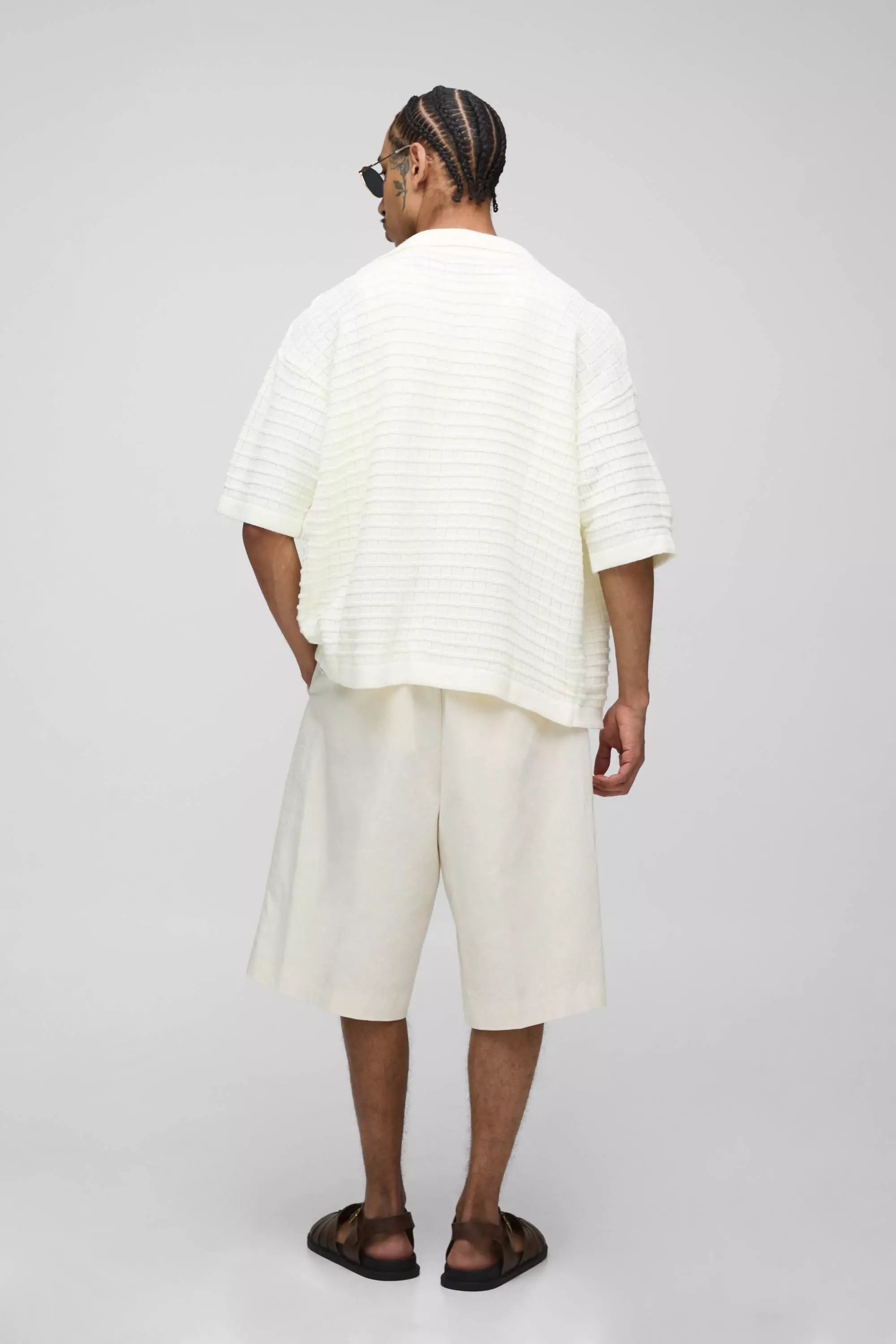 Kastiges Oversize Hemd, White alternatives Bild