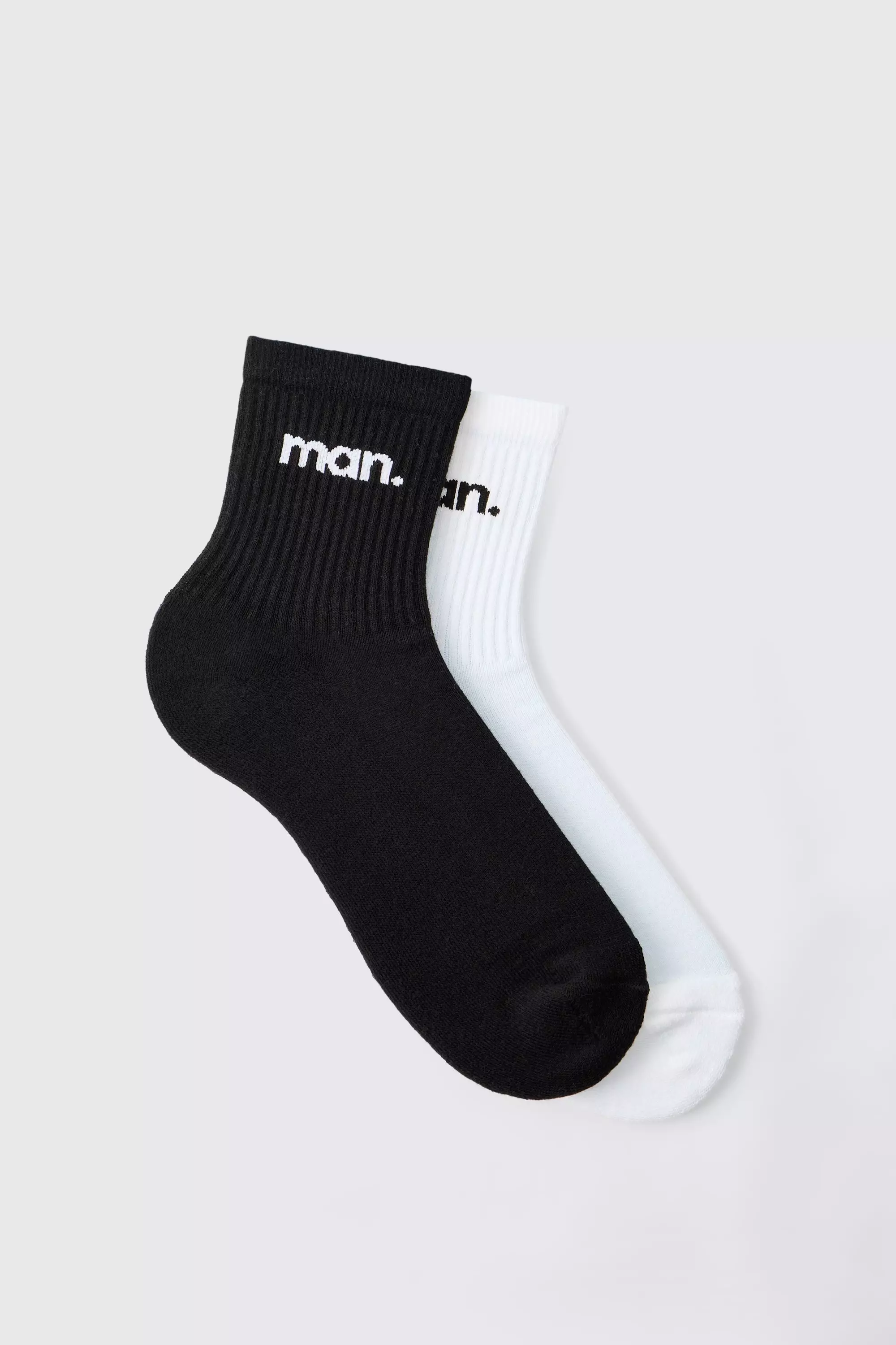 2er-Pack einfache Man Socken, Multi alternatives Bild
