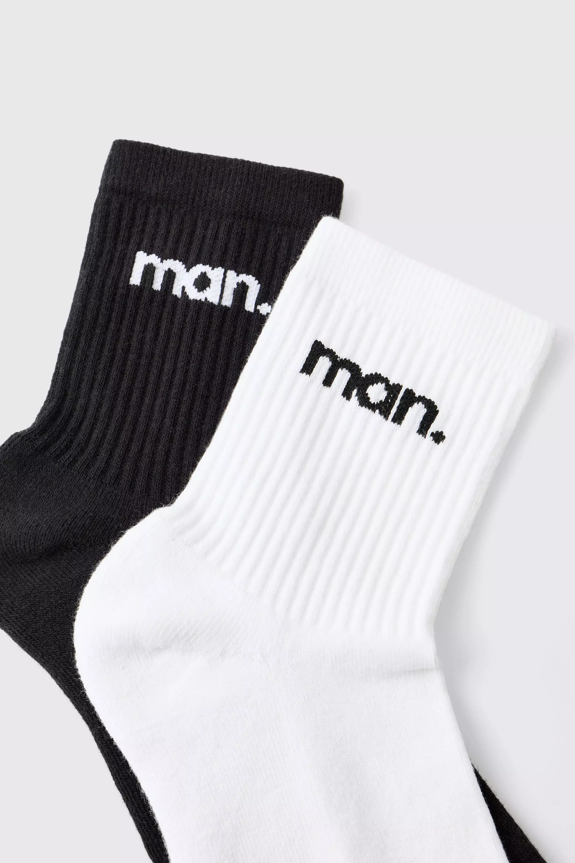 2er-Pack einfache Man Socken, Multi alternatives Bild