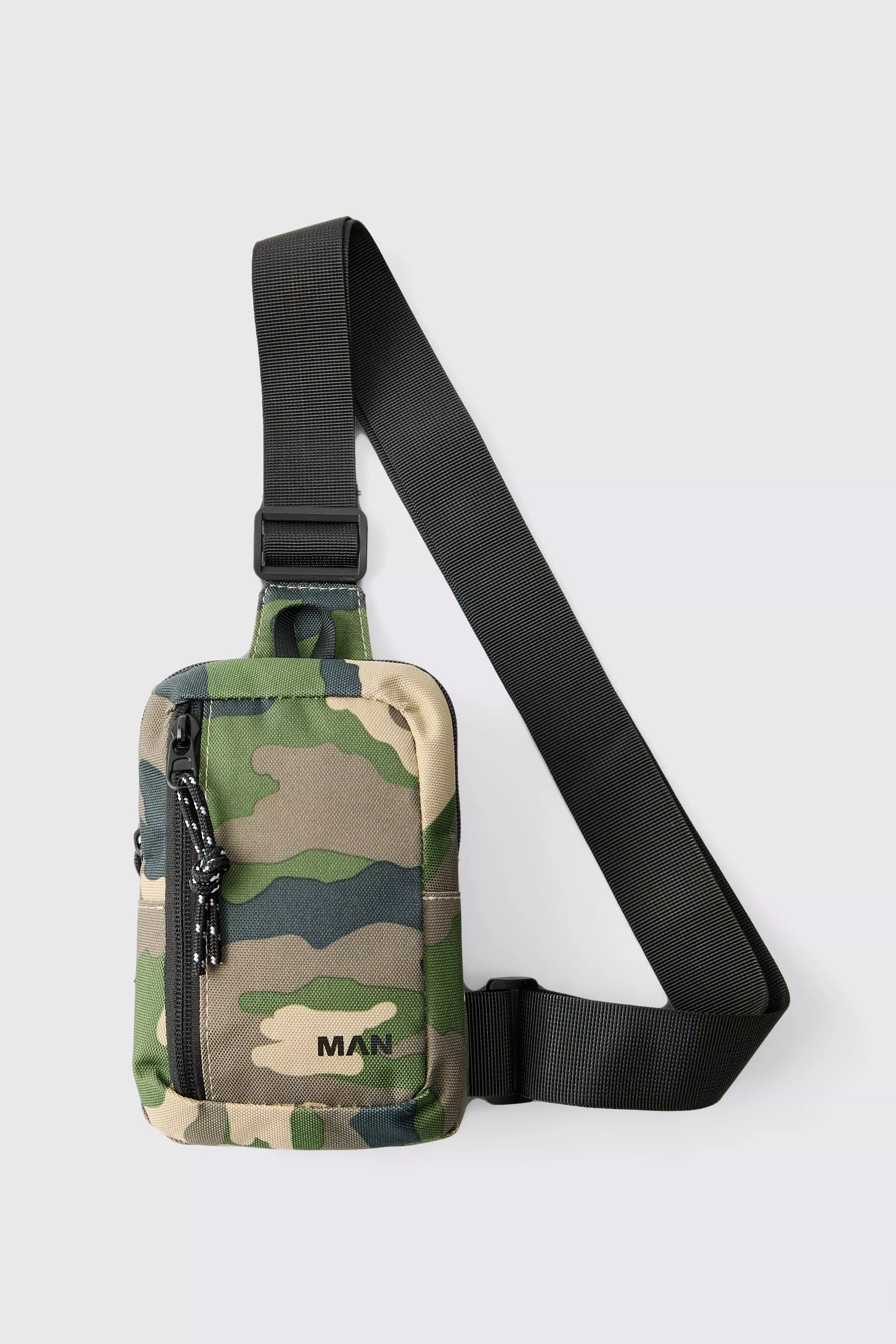 Sac à bandoulière à imprimé camouflage - MAN, Camo autre image