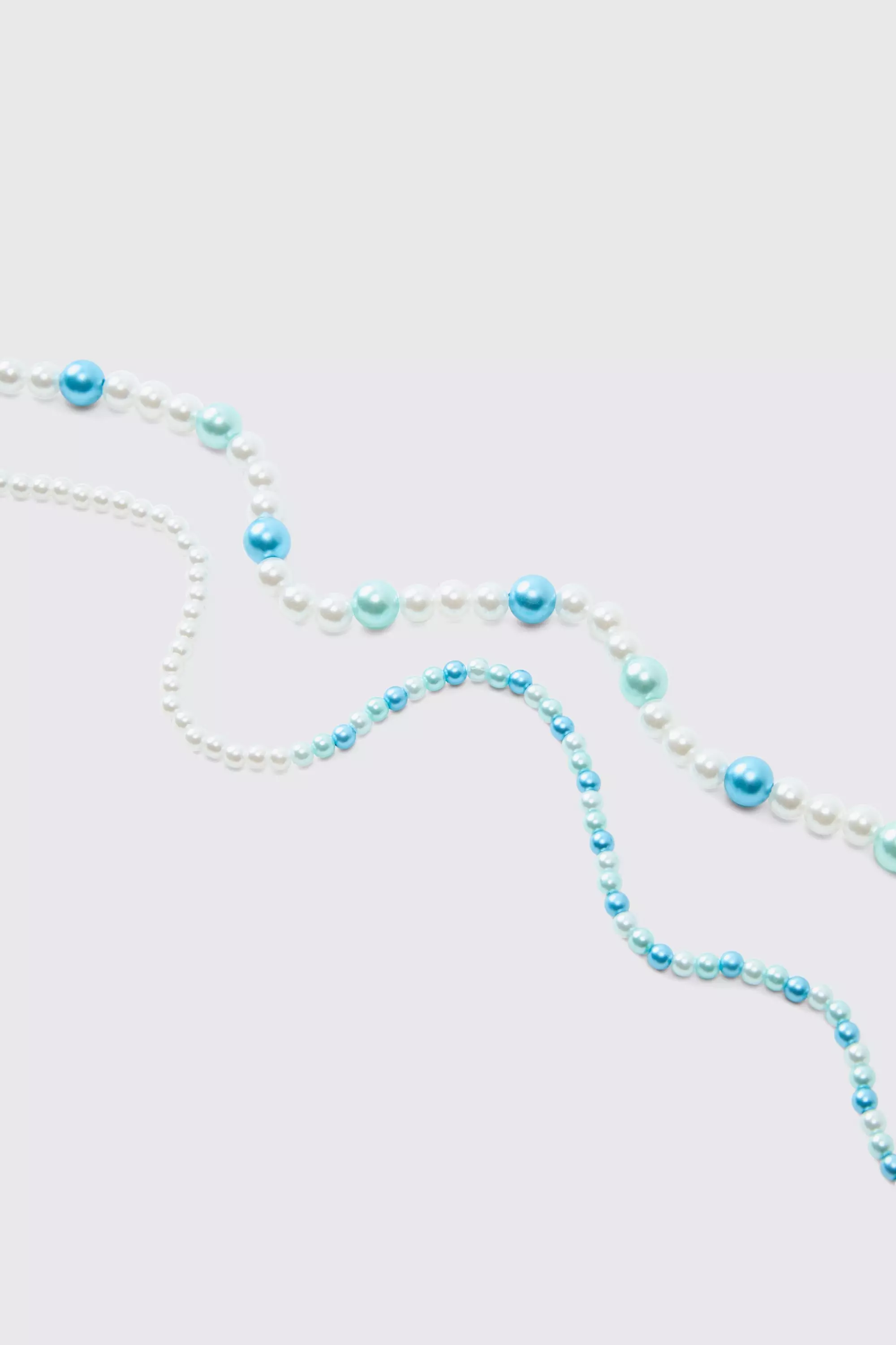Set di collana con perline, Silver immagine alternativa