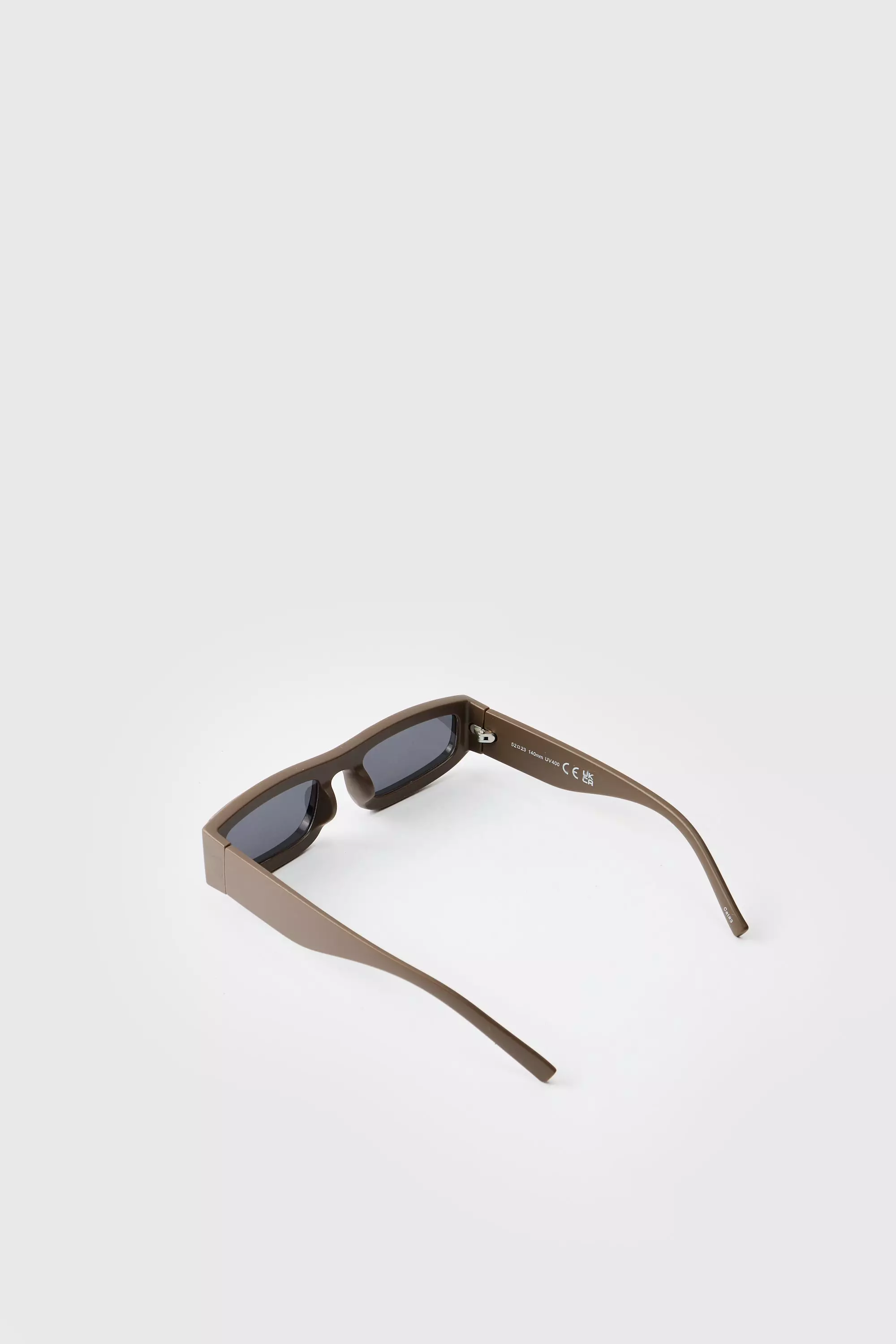 Brown Rectangular Sunglasses alternative image