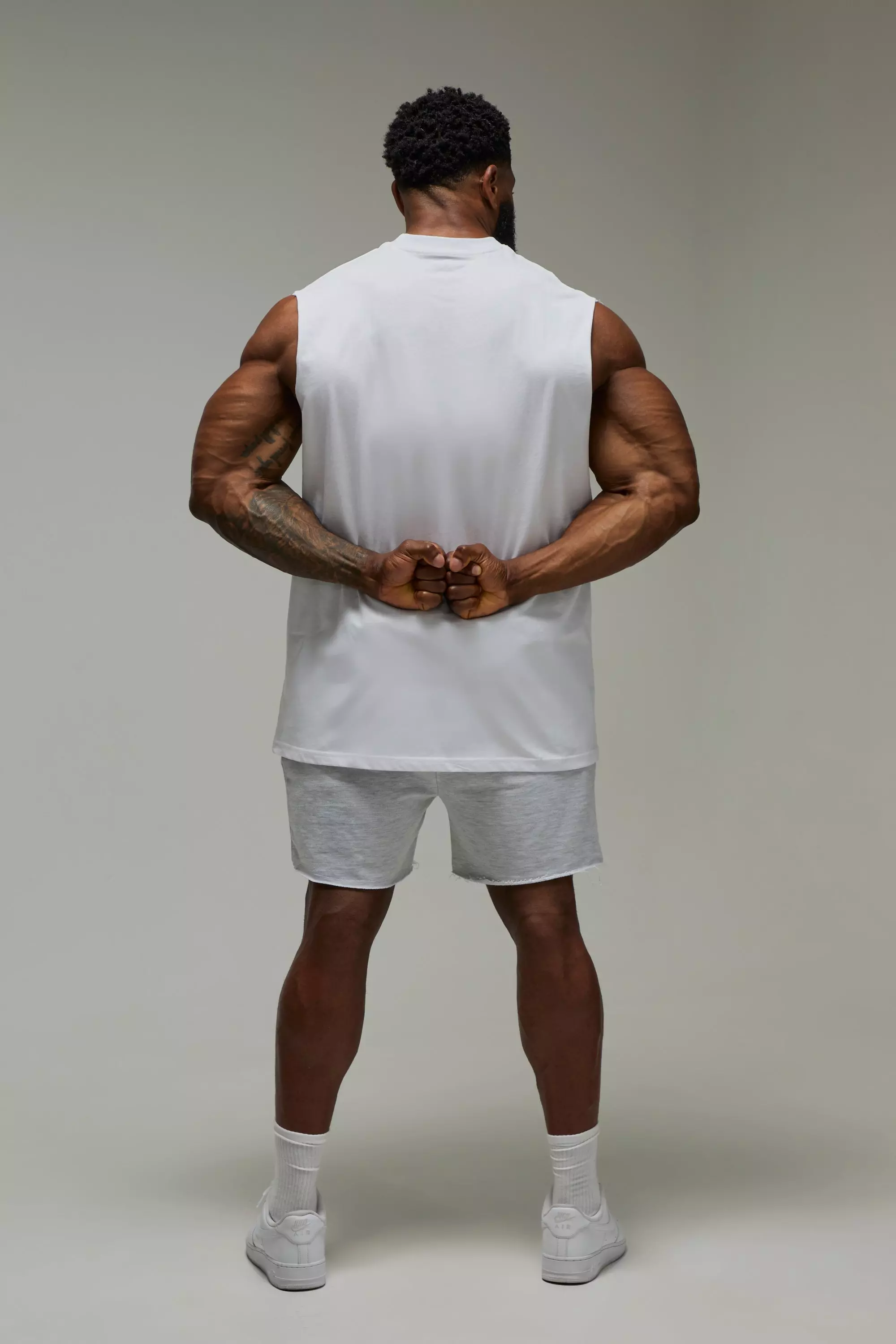 MAN Active Phys Ed Oversized Tank | boohooMAN USA