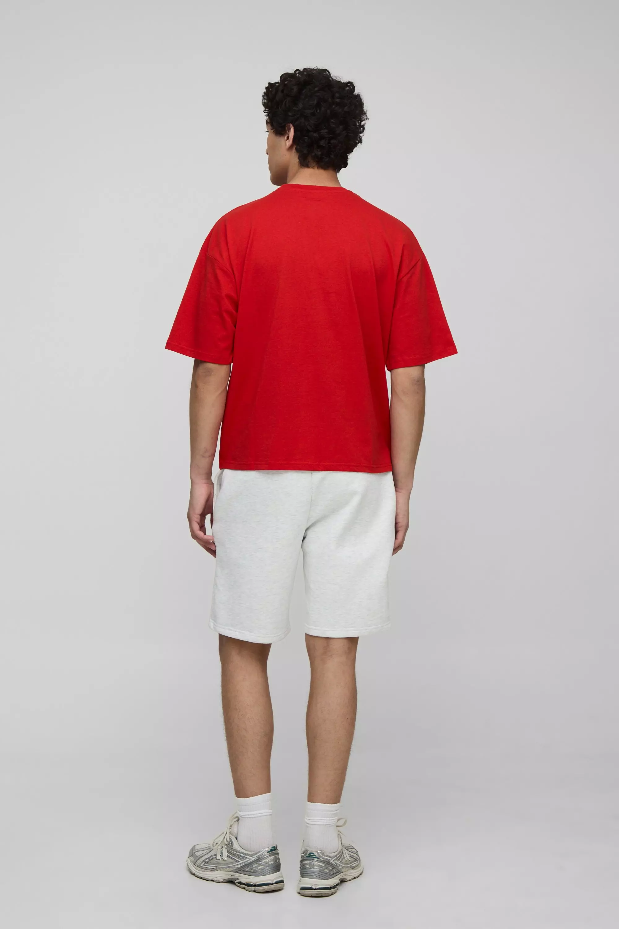 MAN. Oversized Boxy Extended Neck T-Shirt | boohooMAN USA