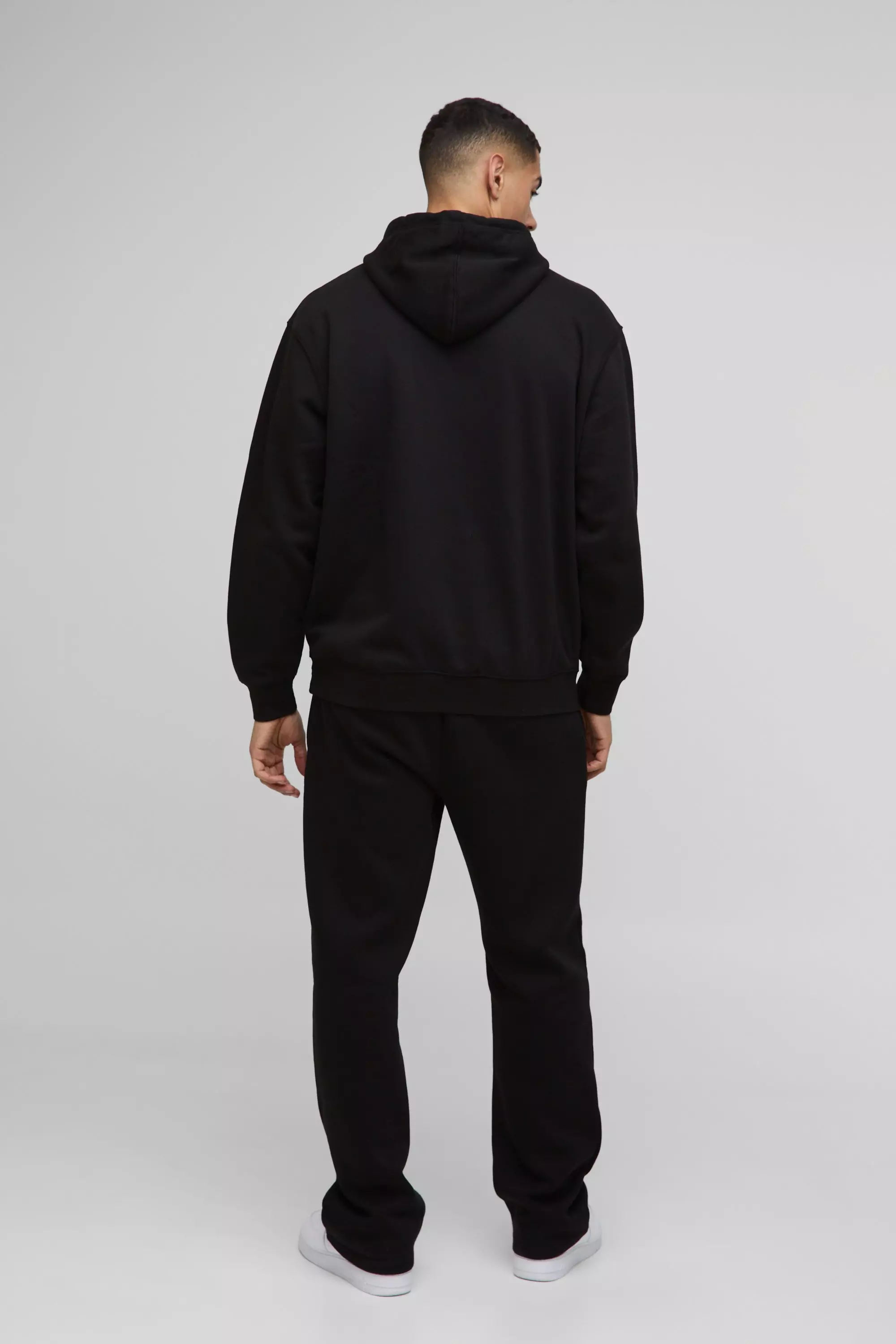 Oversized Nirvana Floral Print License Hoodie | boohooMAN USA