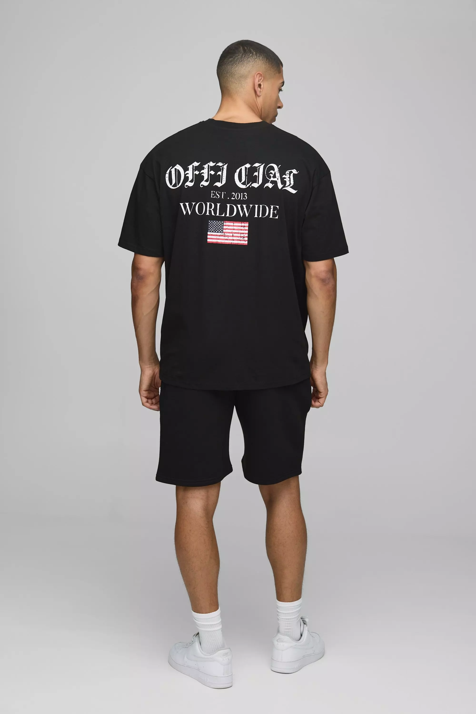 Oversized Official Graphic T-Shirt | boohooMAN USA