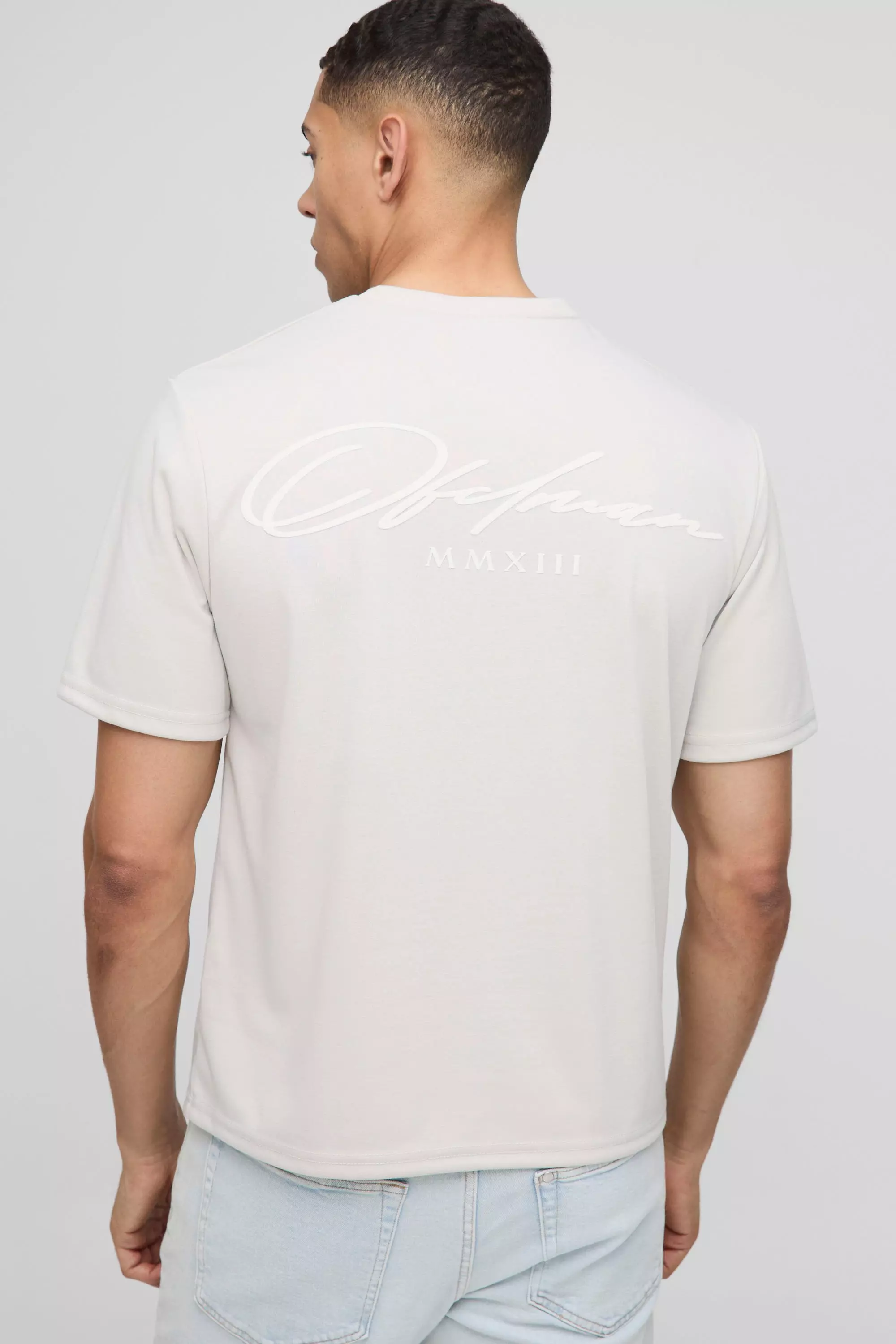T-shirt oversize à manches longues, Grey autre image