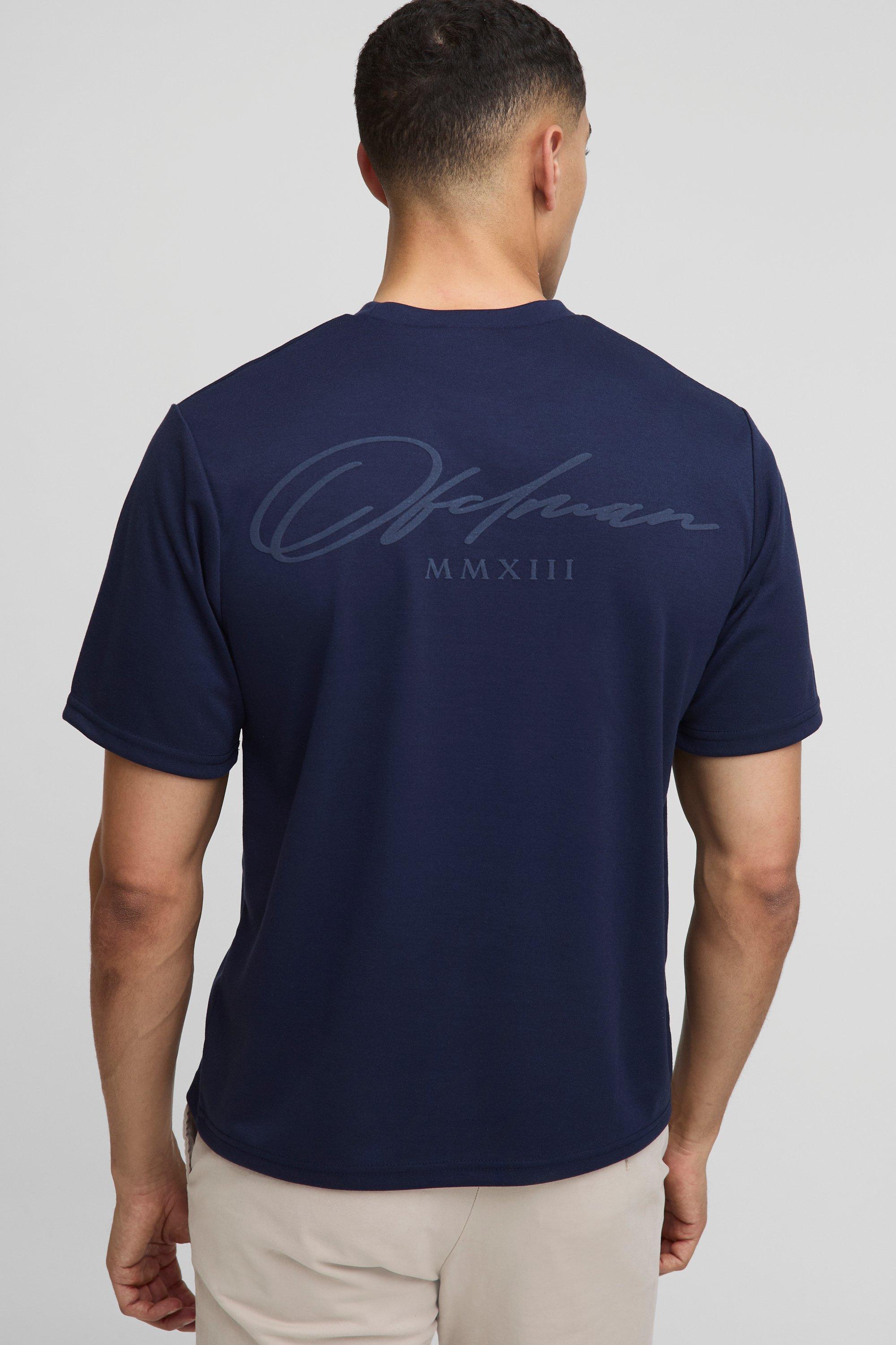 Heavy Weight Interlock Boxy T-Shirt | boohooMAN USA