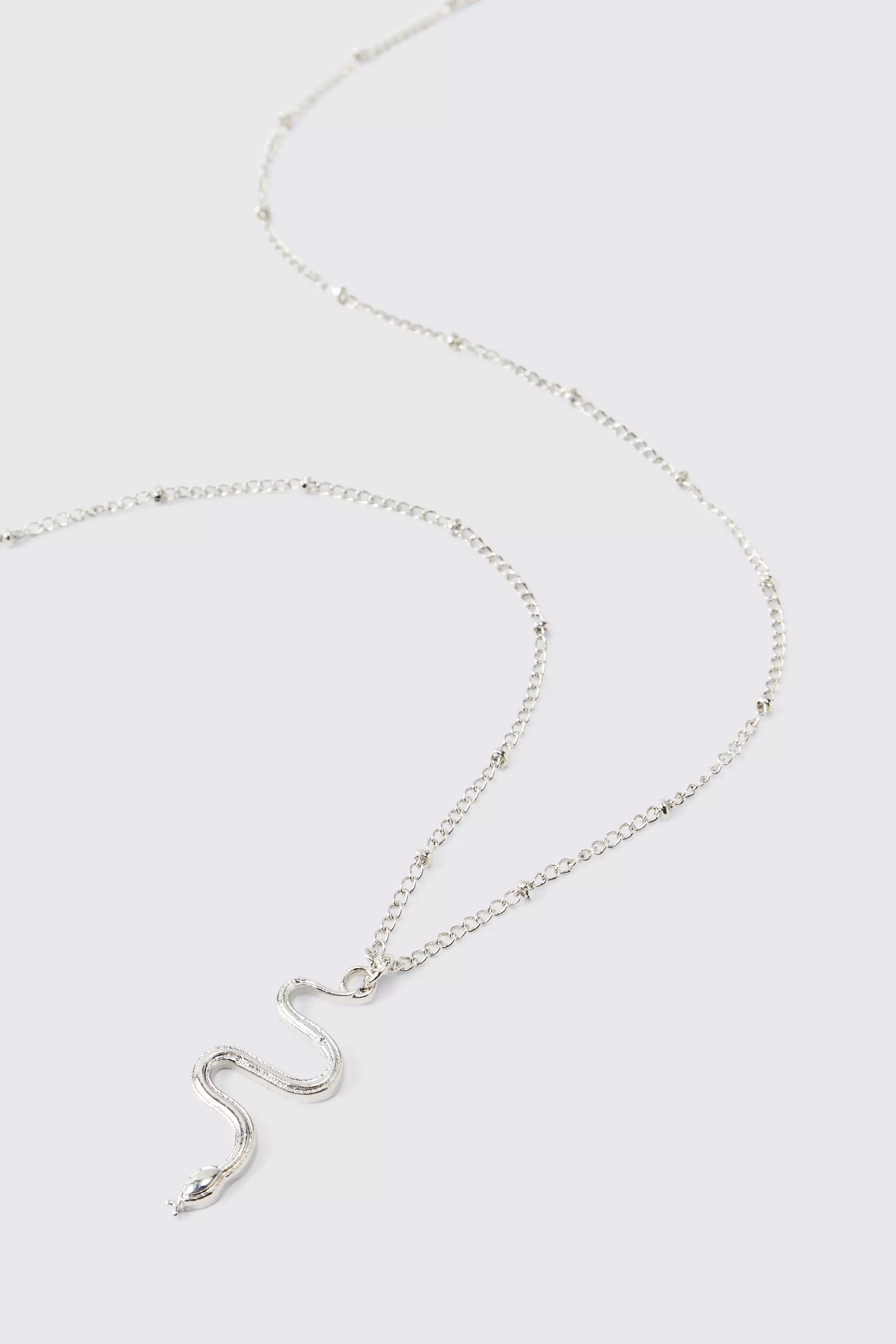 Silberne Schlangen-Halskette, Silver alternatives Bild