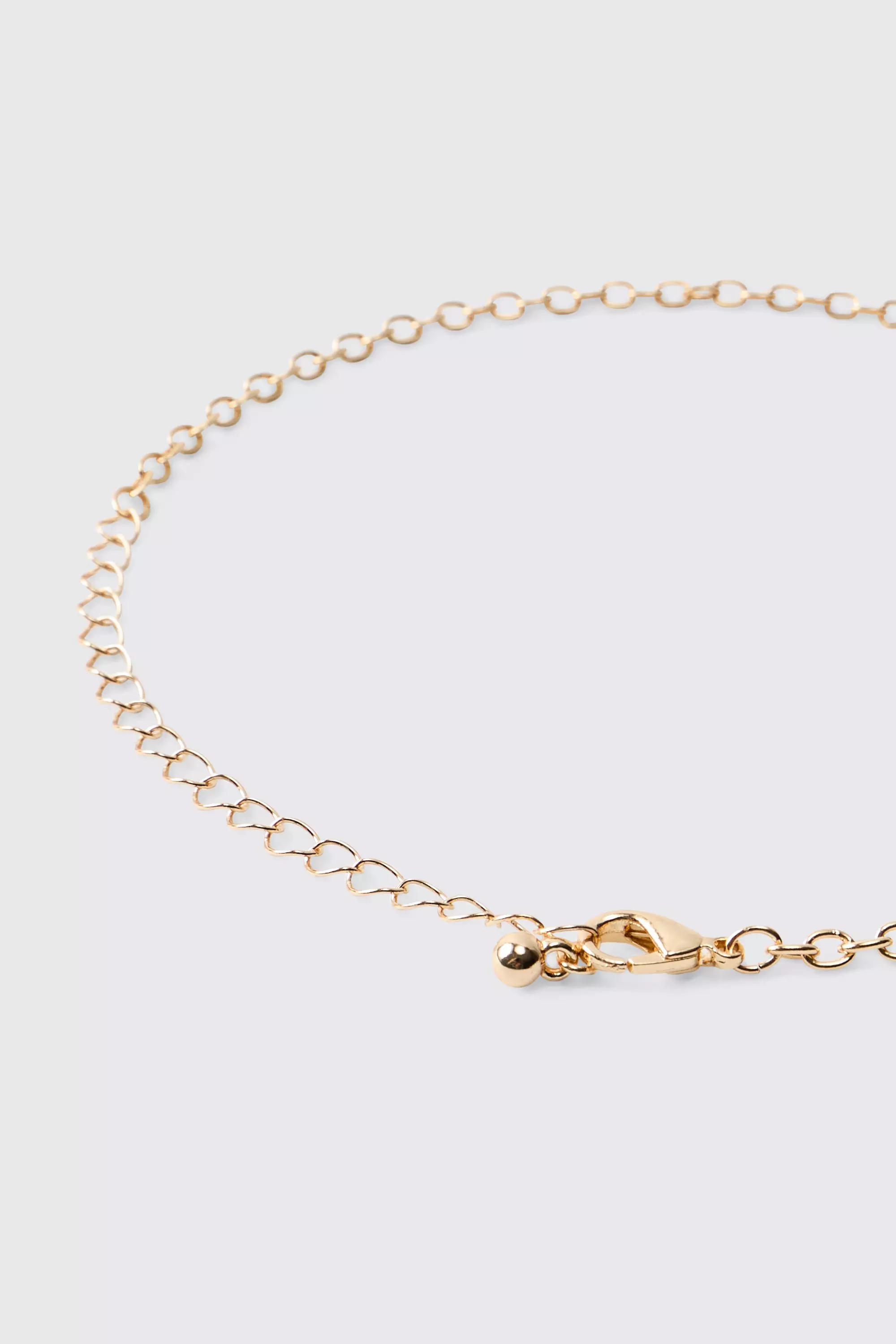 Collana color oro con trifoglio, Gold immagine alternativa