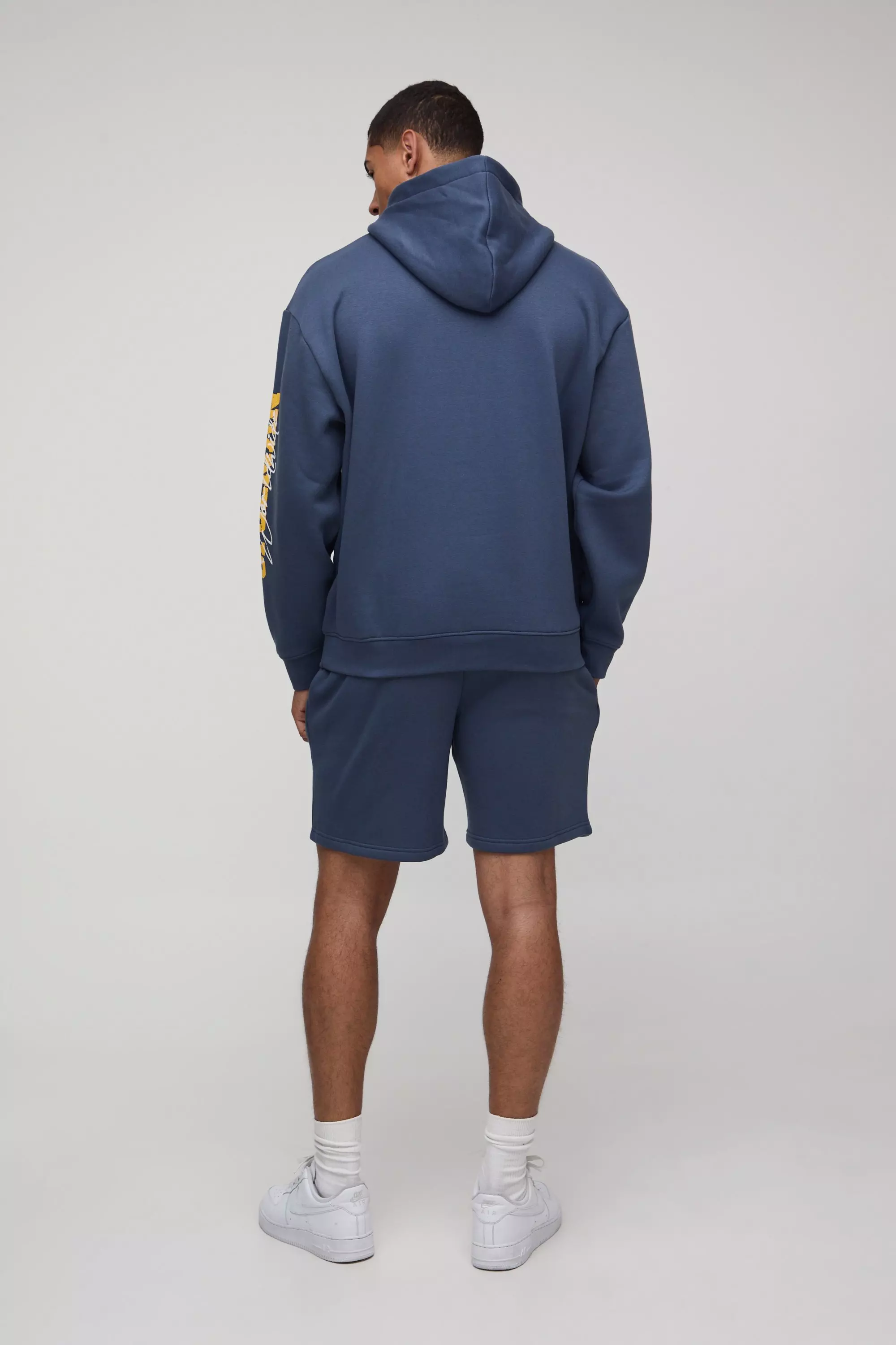 Oversized Ofcl Short Hooded Tracksuit | boohooMAN USA