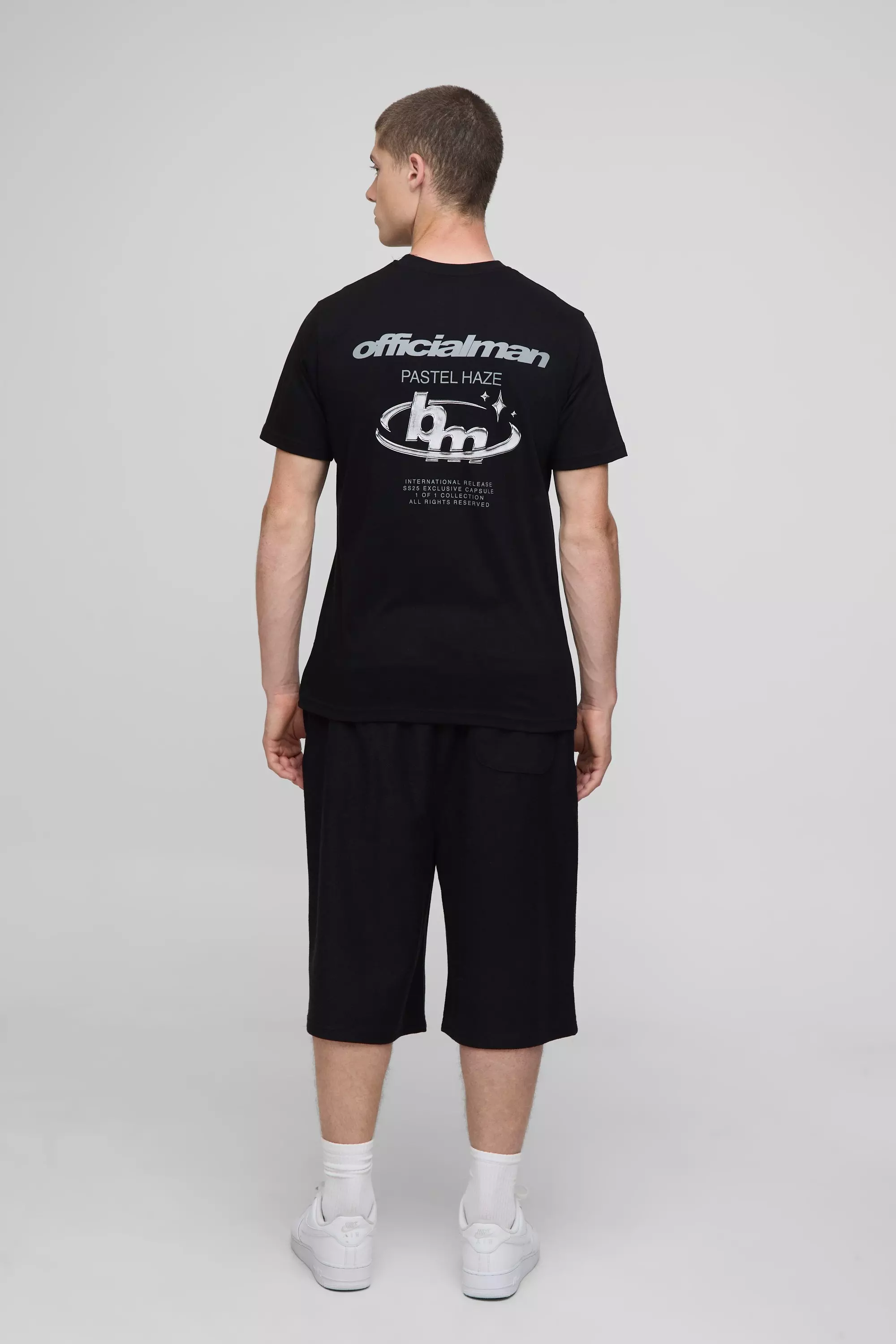 Slim Official MAN Graphic T-Shirt | boohooMAN USA