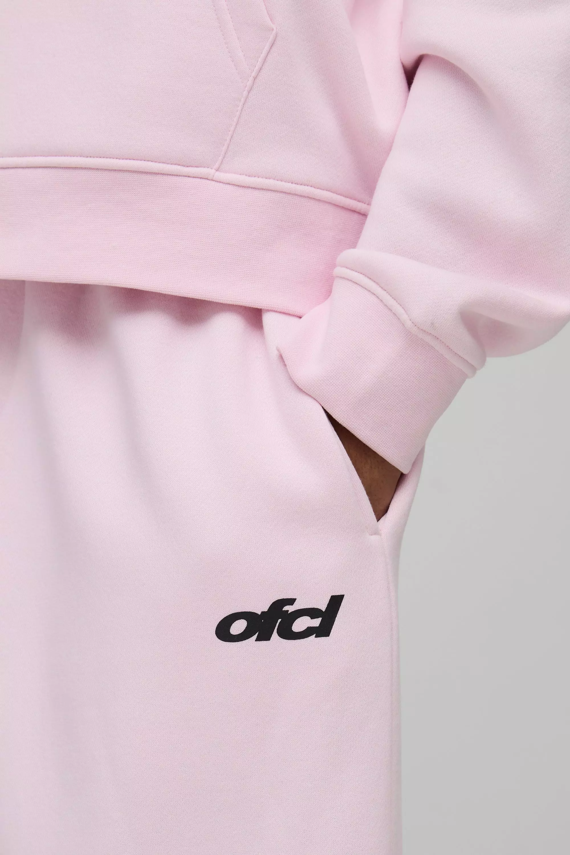 Wide Leg Pastel MAN Jogger | boohooMAN USA