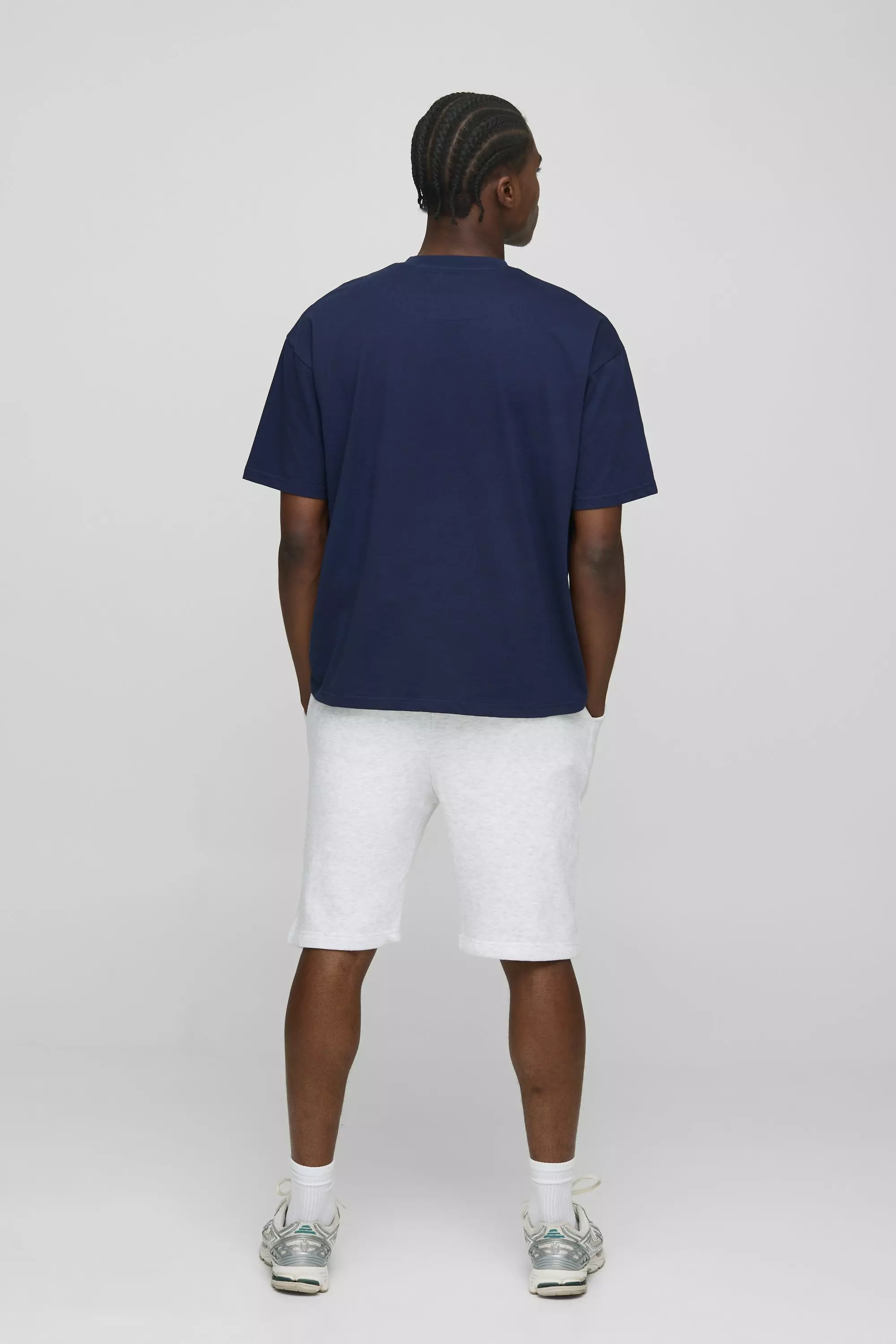 Oversized Basic Crew Neck T-shirt | boohooMAN USA