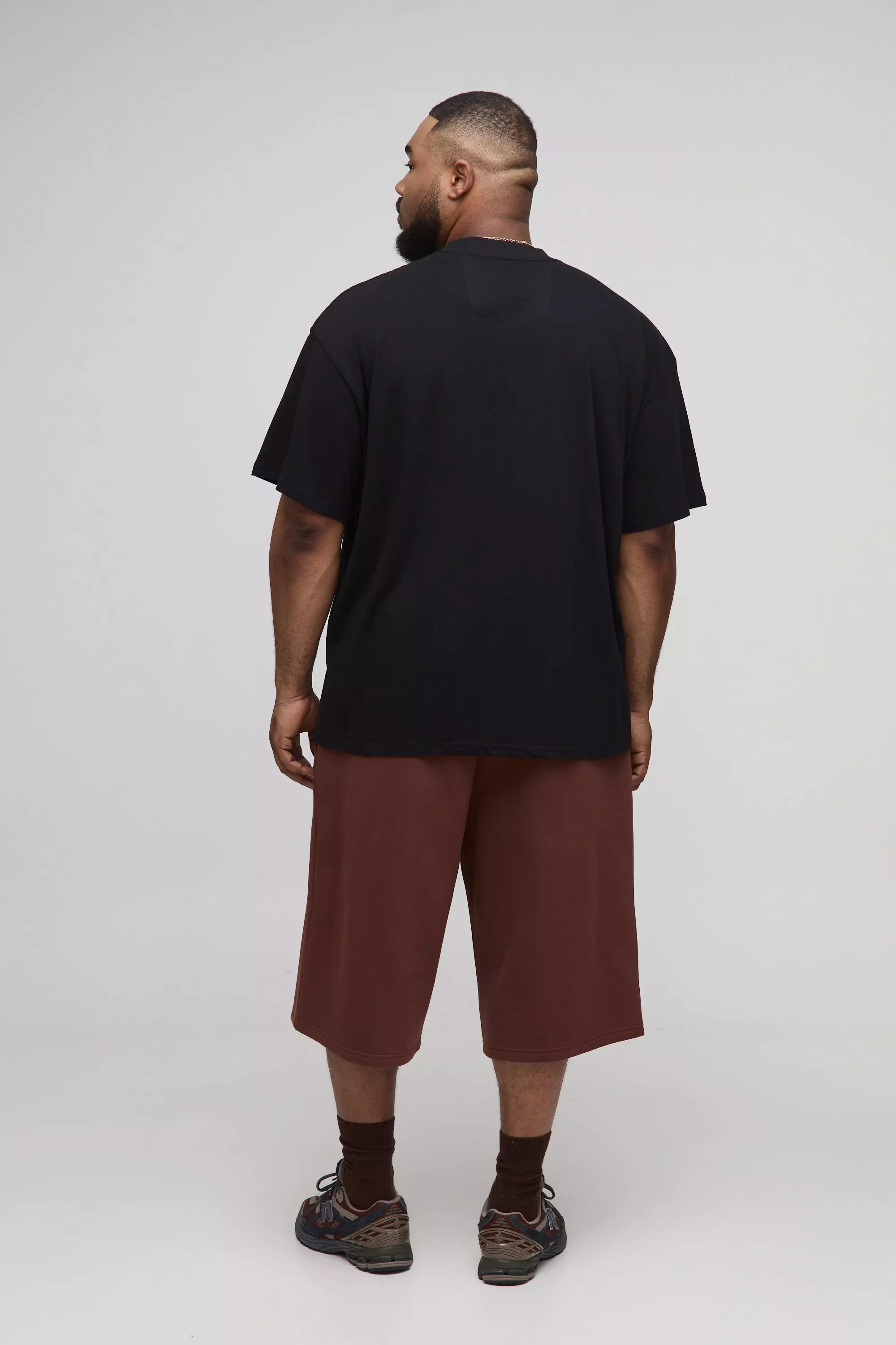 Plus Oversized Tyla License Print T-Shirt | boohooMAN USA