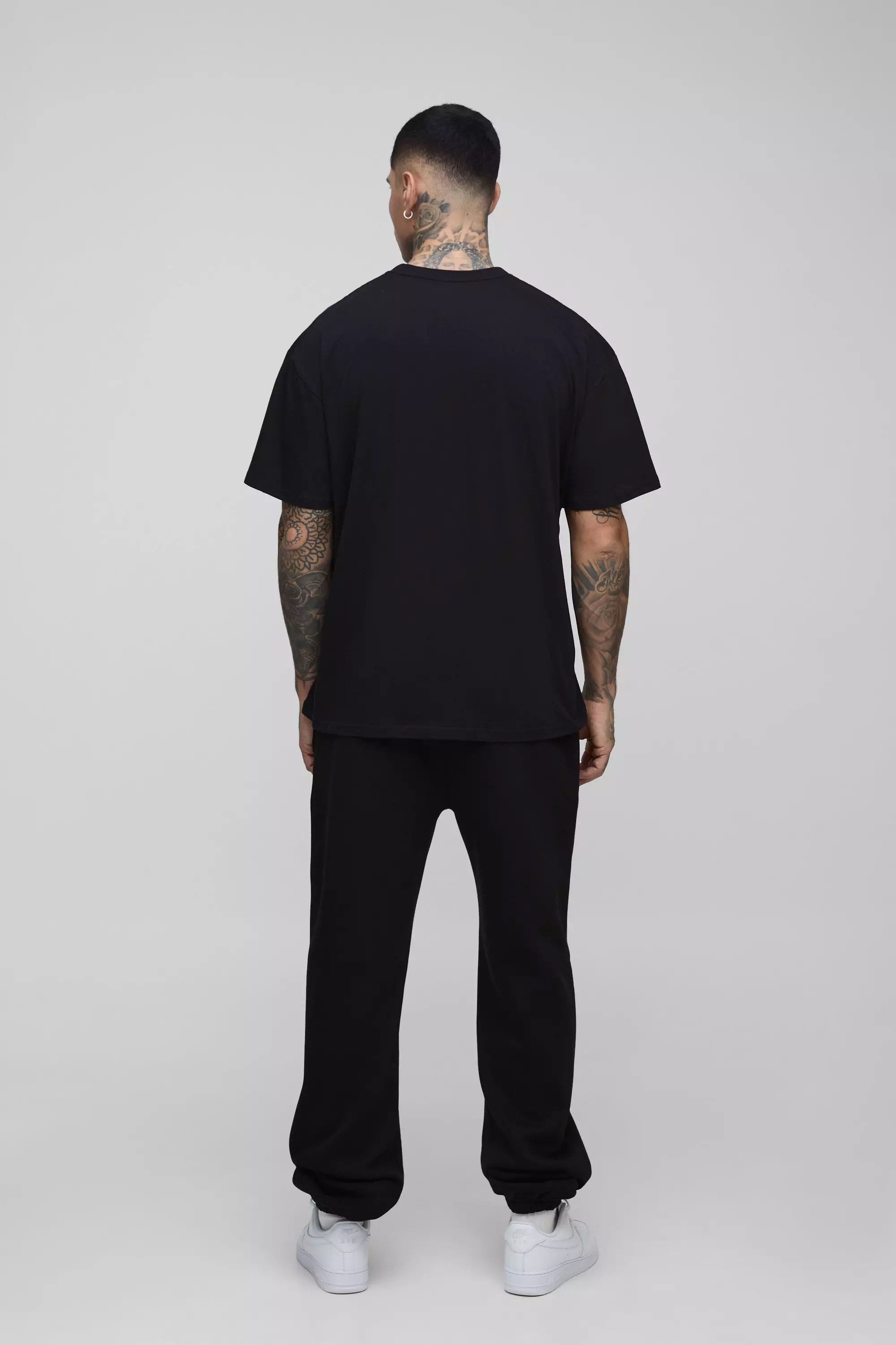 Black Tall Oversized Gelicenseerd Linkin Park T-Shirt alternatieve afbeelding