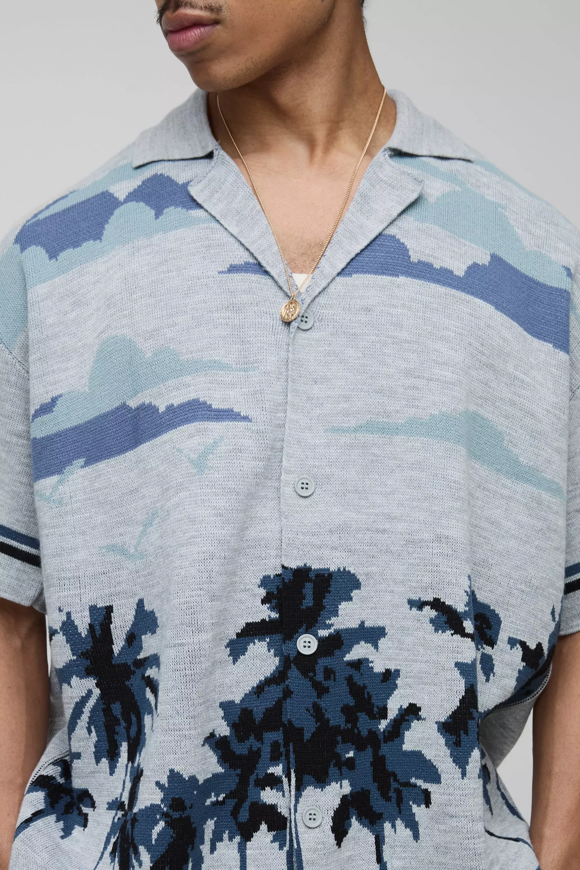 Sunwashed Knit Shirt (Single Pocket) - White | Faherty Brand