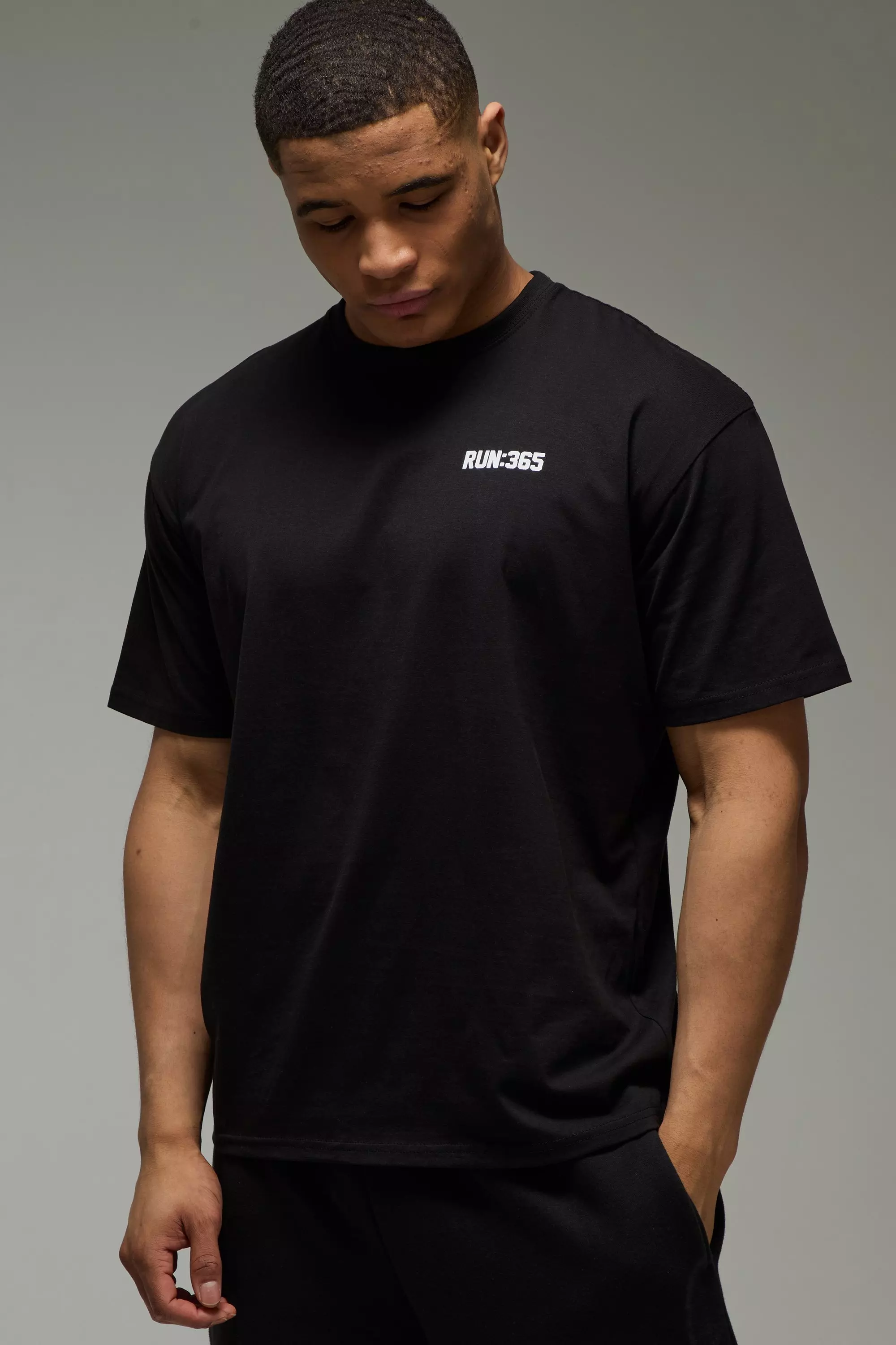 MAN Active Run:365 Oversized T-Shirt | boohooMAN USA