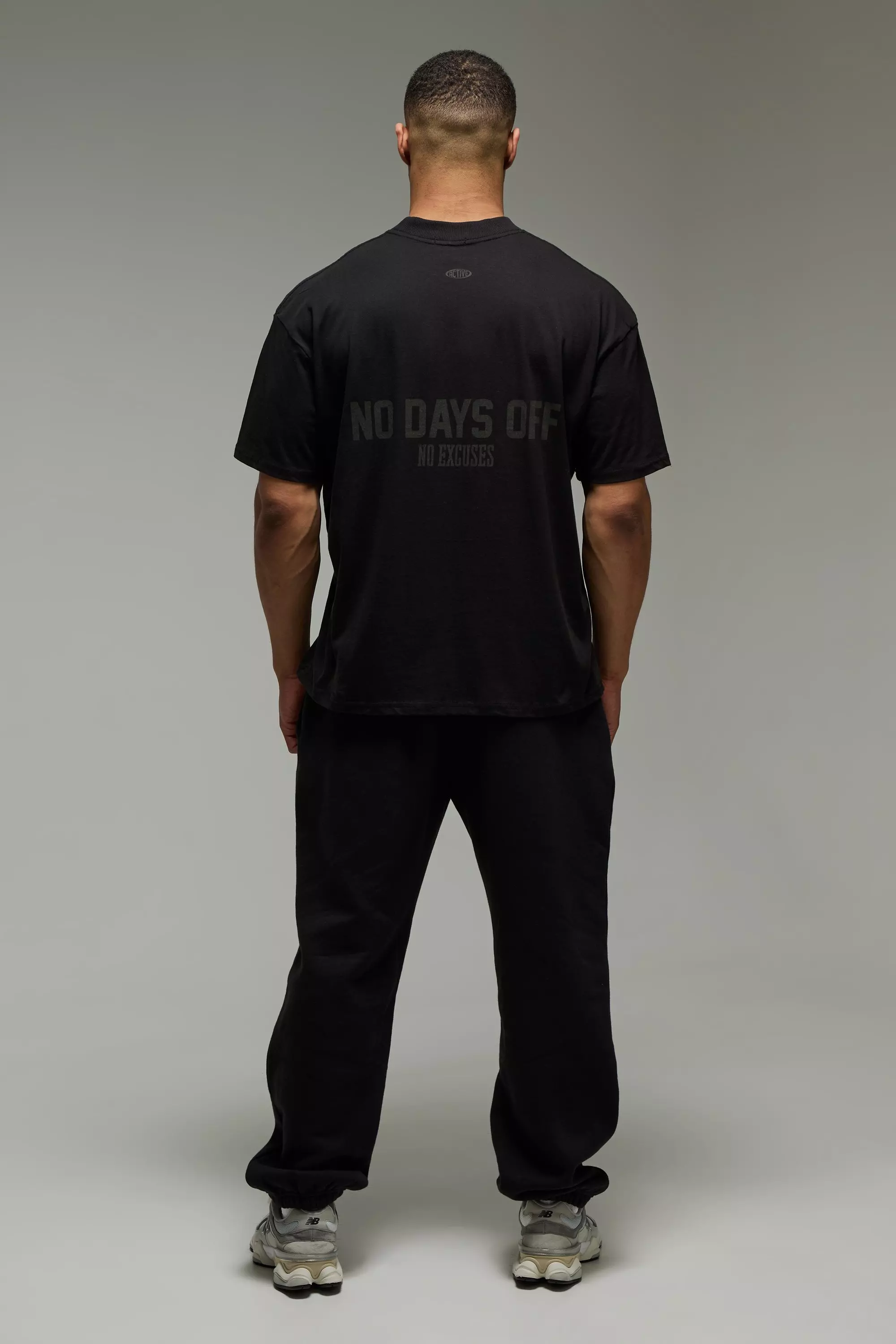 MAN Active No Days Off Oversized T-Shirt | boohooMAN USA