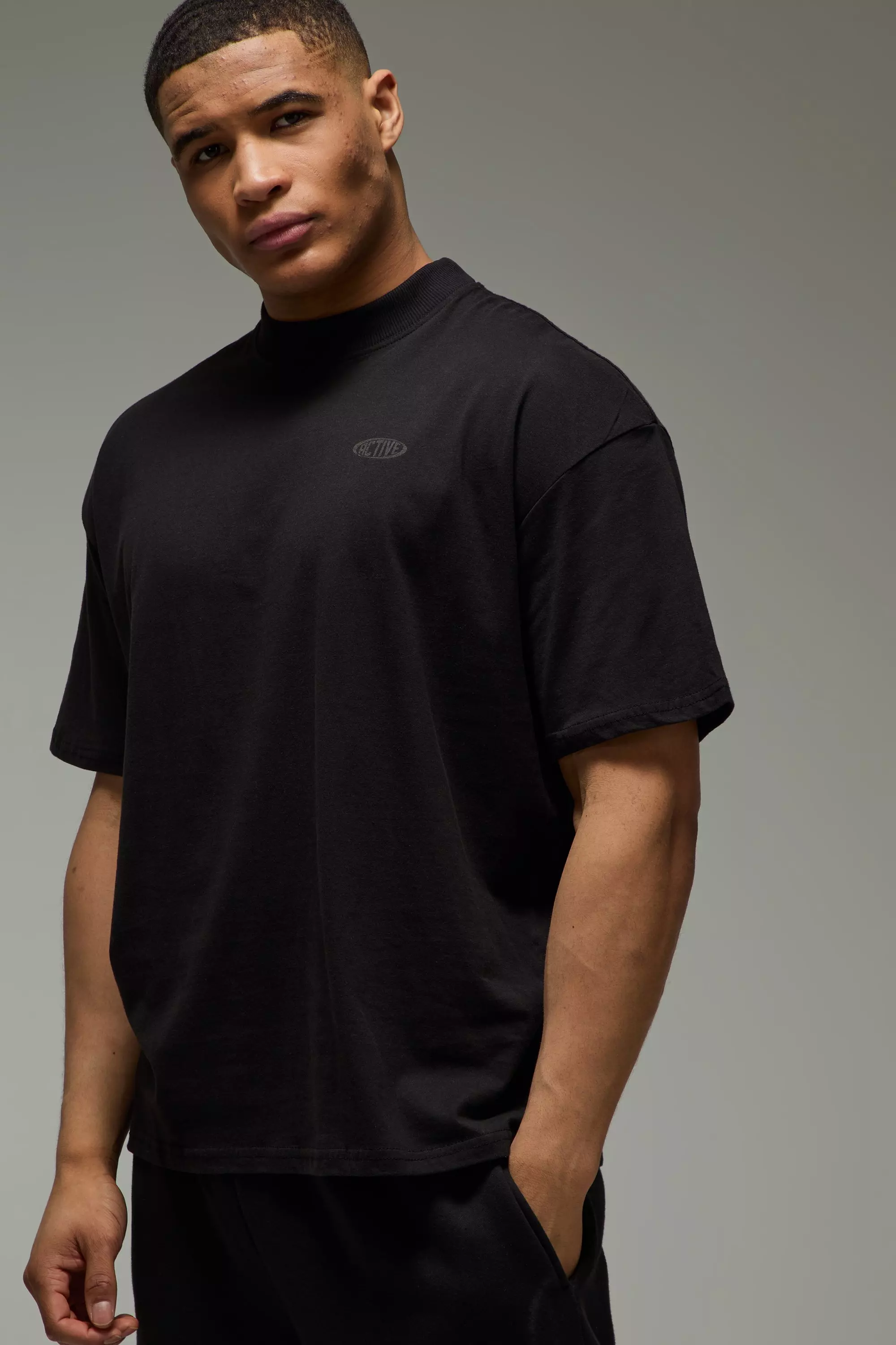 MAN Active No Days Off Oversized T-Shirt | boohooMAN USA