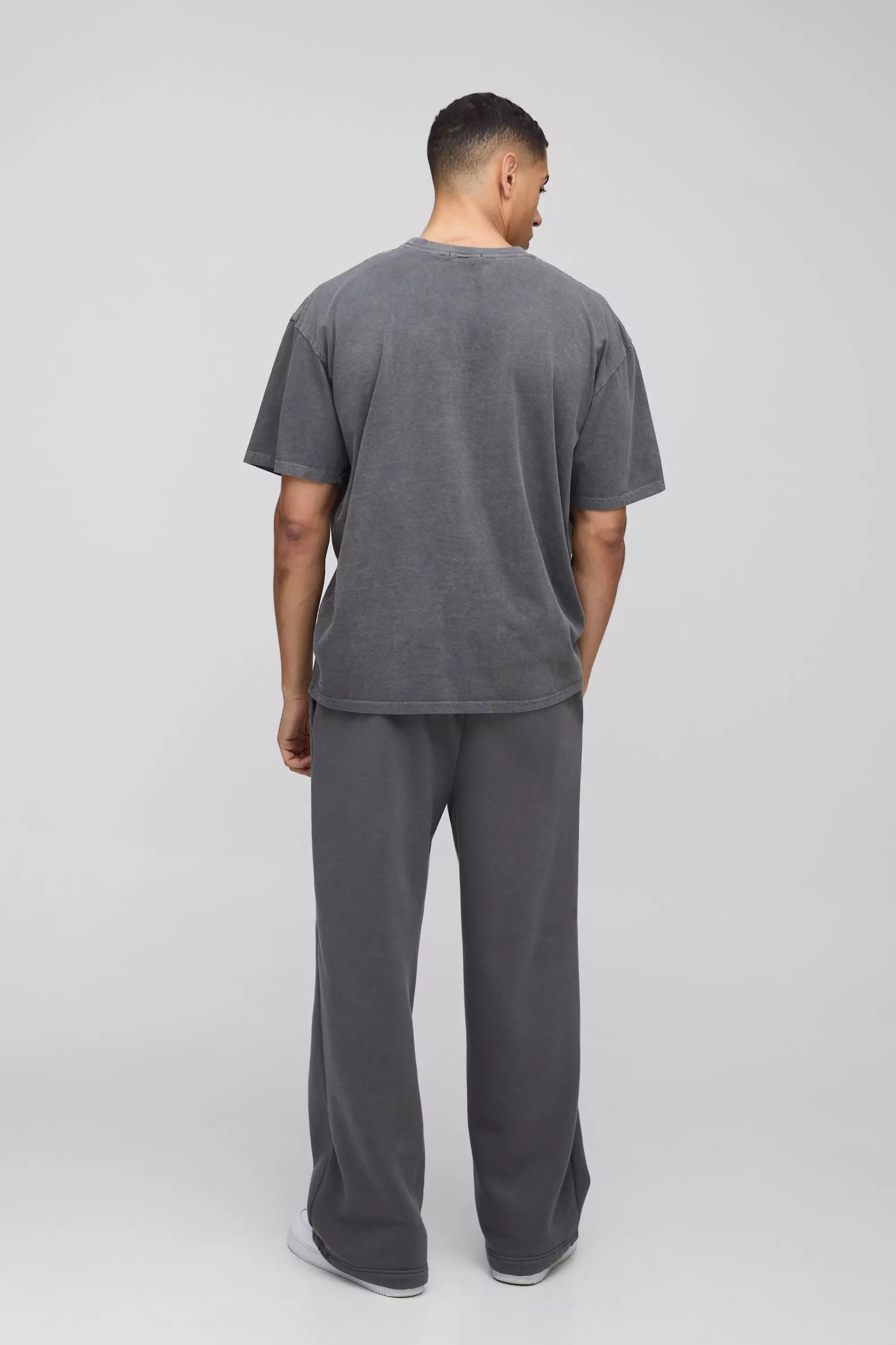 Charcoal Oversized Washed Tokyo Graphic Graphic T Shirt alternative image