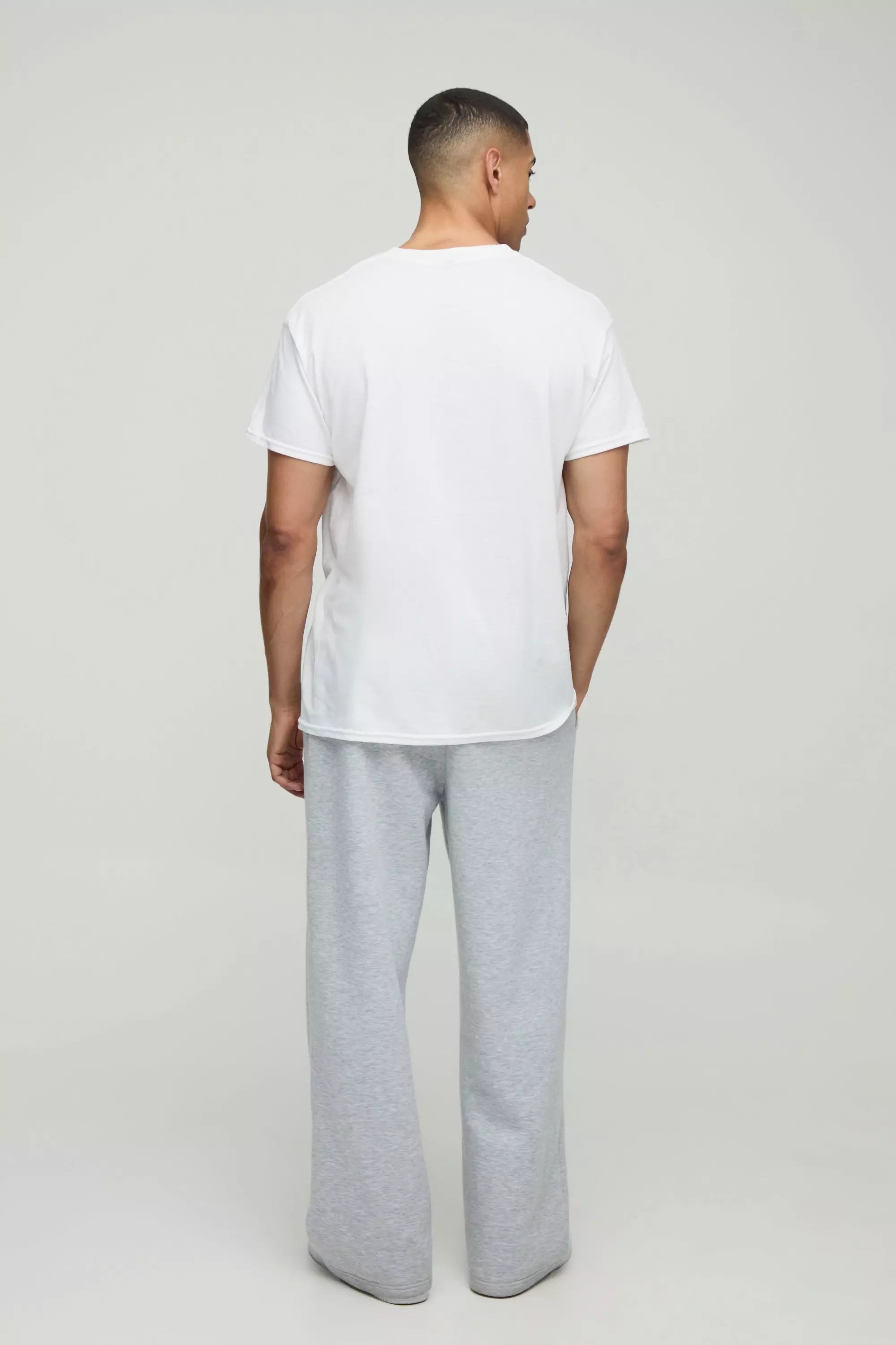 Oversize T-Shirt mit lizenziertem Chelsea-Print, White alternatives Bild