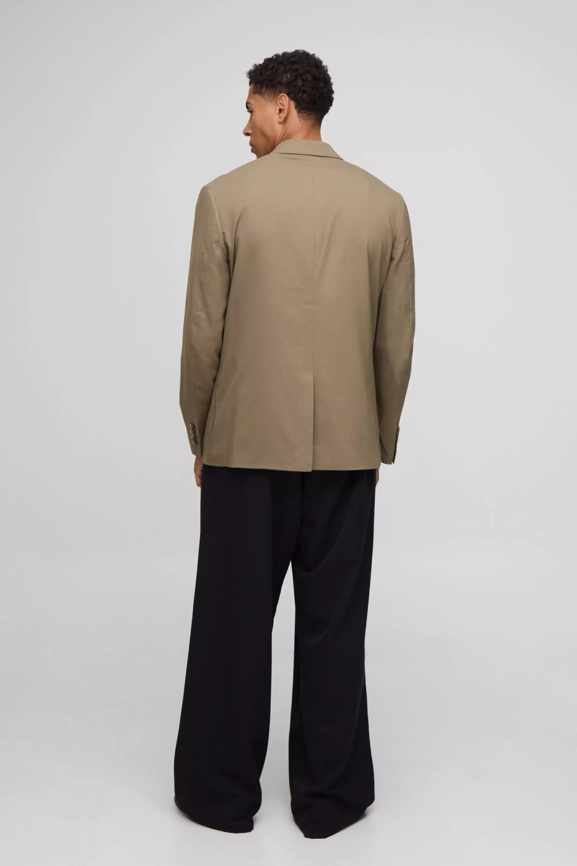 Relaxed Fit Boxy Blazer | boohooMAN USA