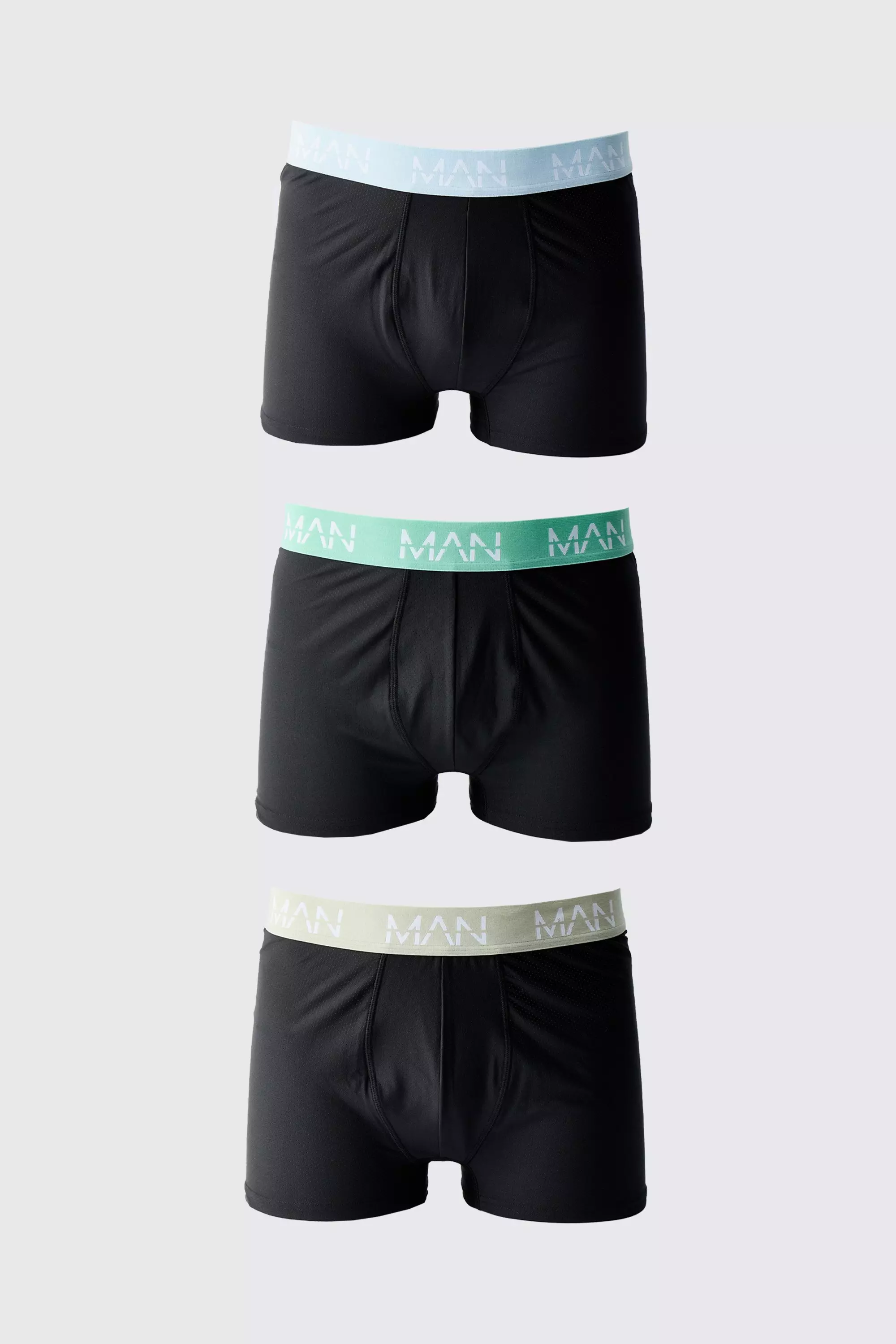 Man Active Performance 3 Pack Boxer Multi