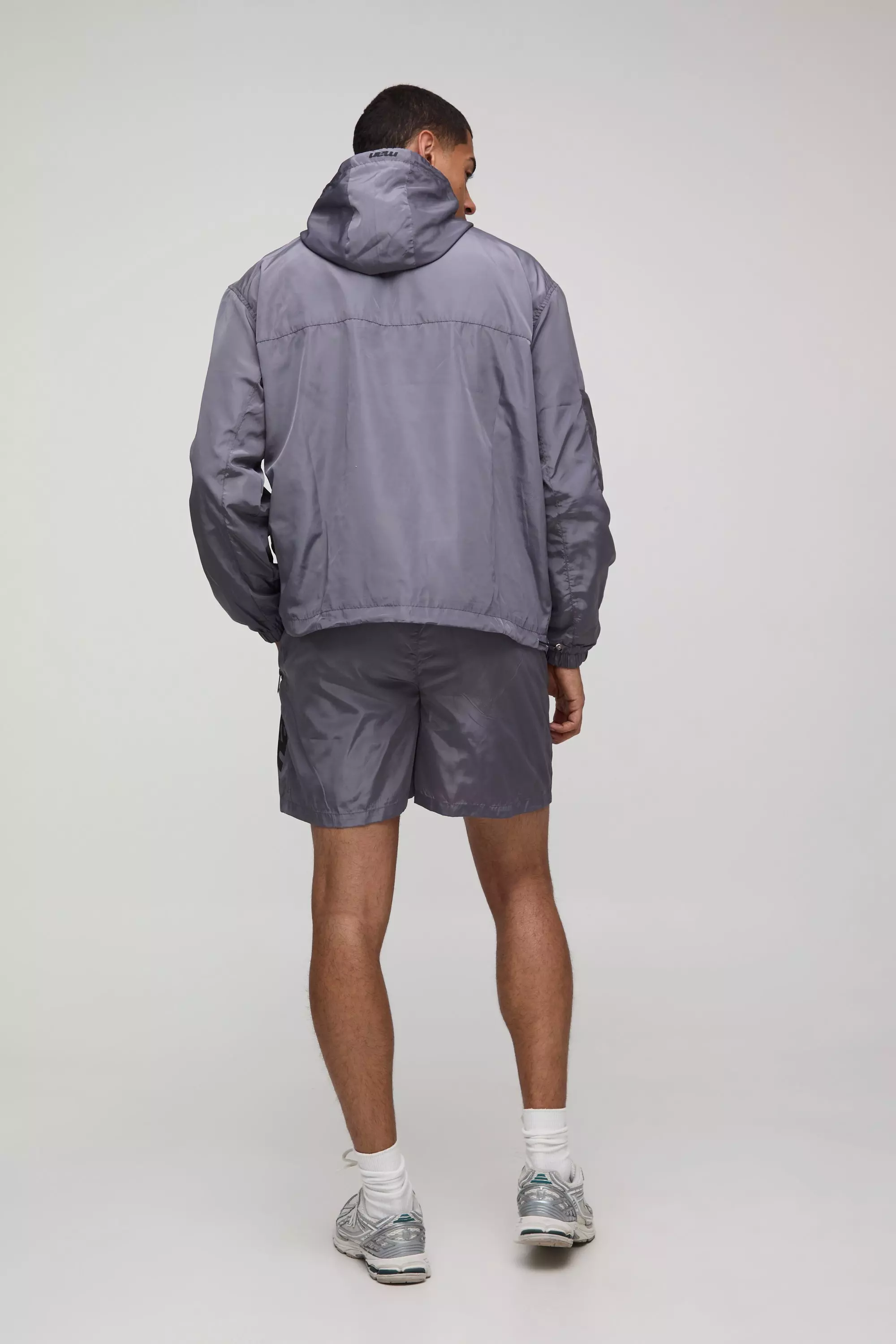 MAN Relaxed Nylon Short | boohooMAN USA