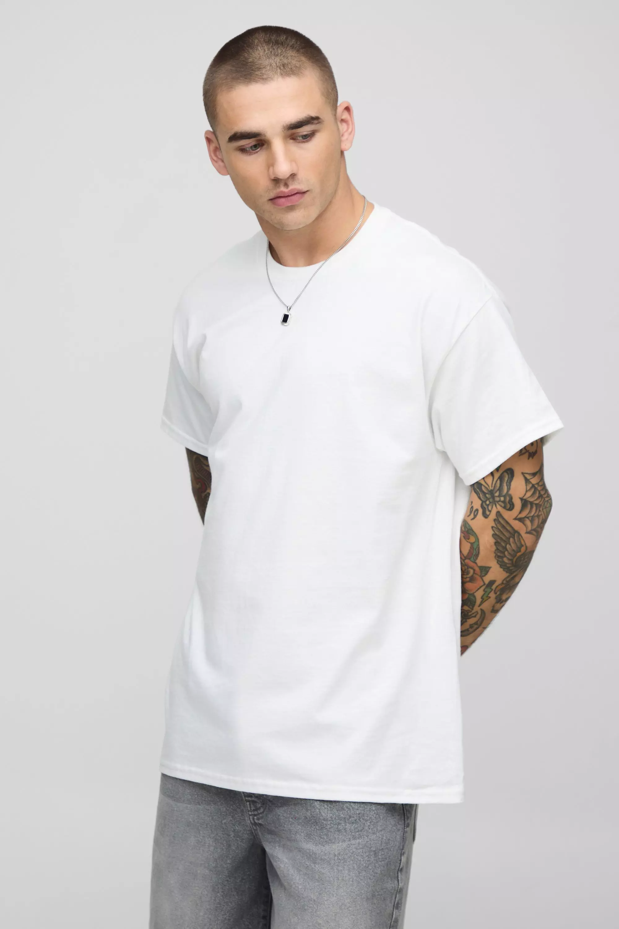 White Regular Fit Biggie License Printed T-Shirt alternative image
