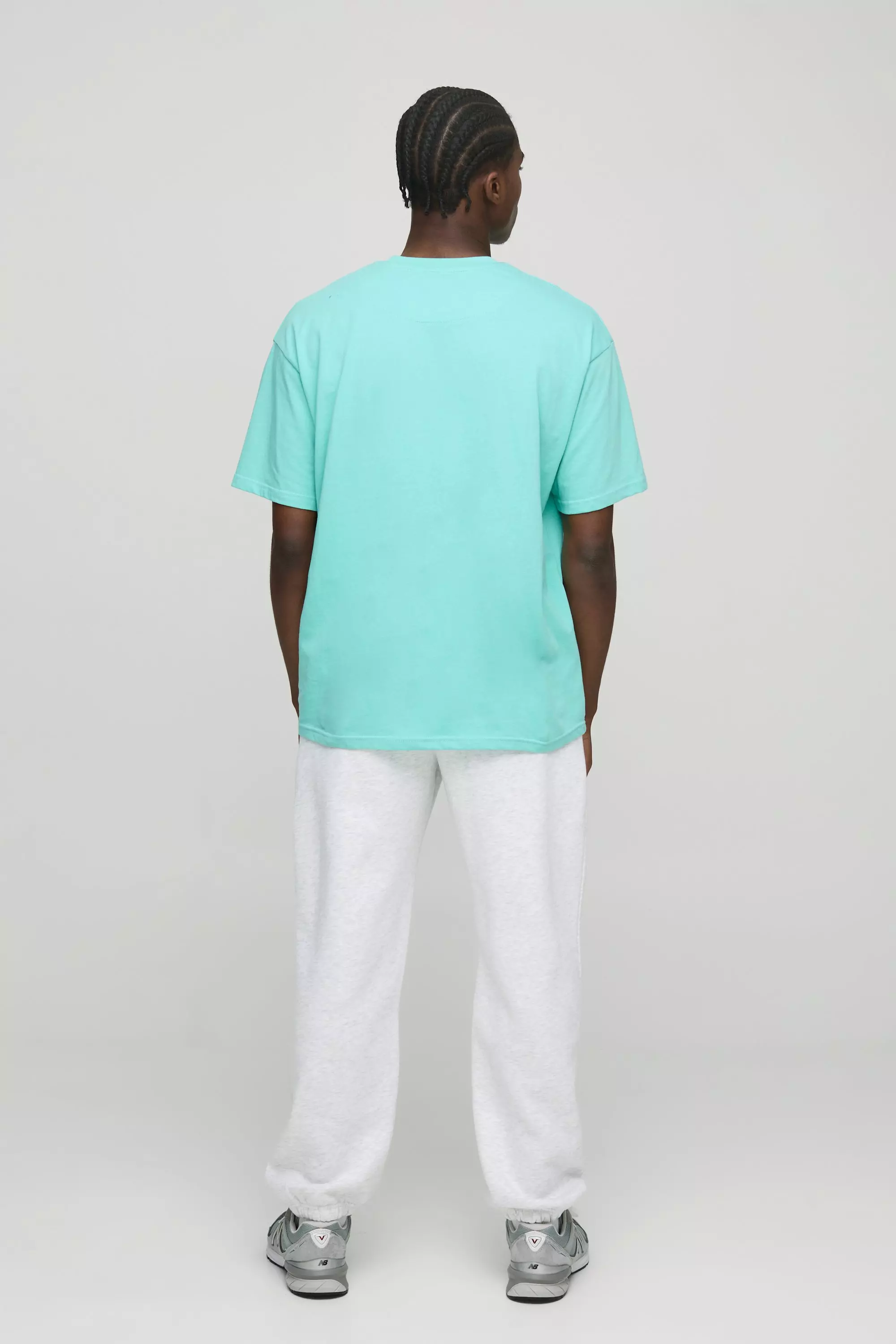 Oversized Basic Crew Neck T-shirt | boohooMAN USA