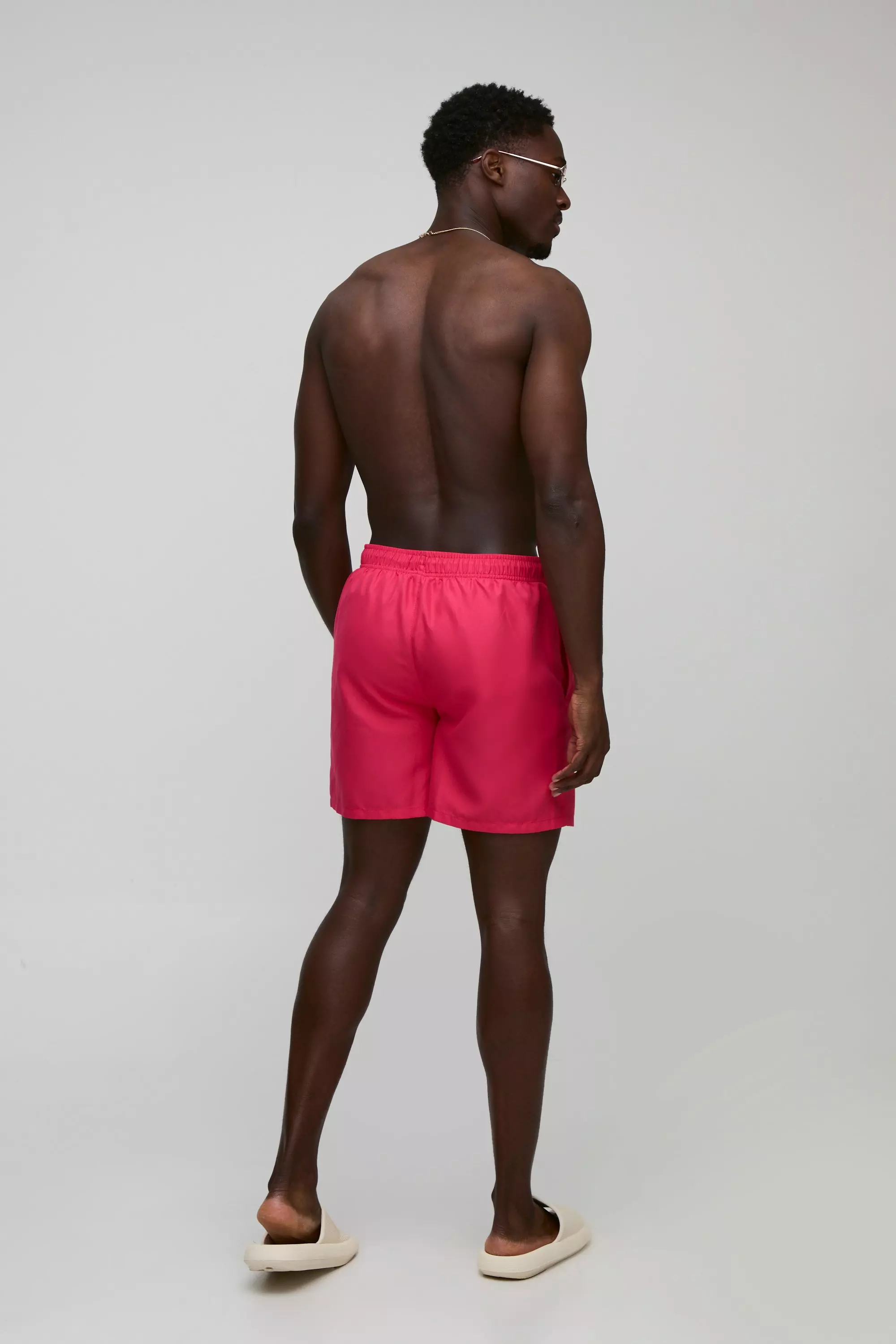 Short Sleeve Ribbed Boxy Shirt & Short Set | boohooMAN USA