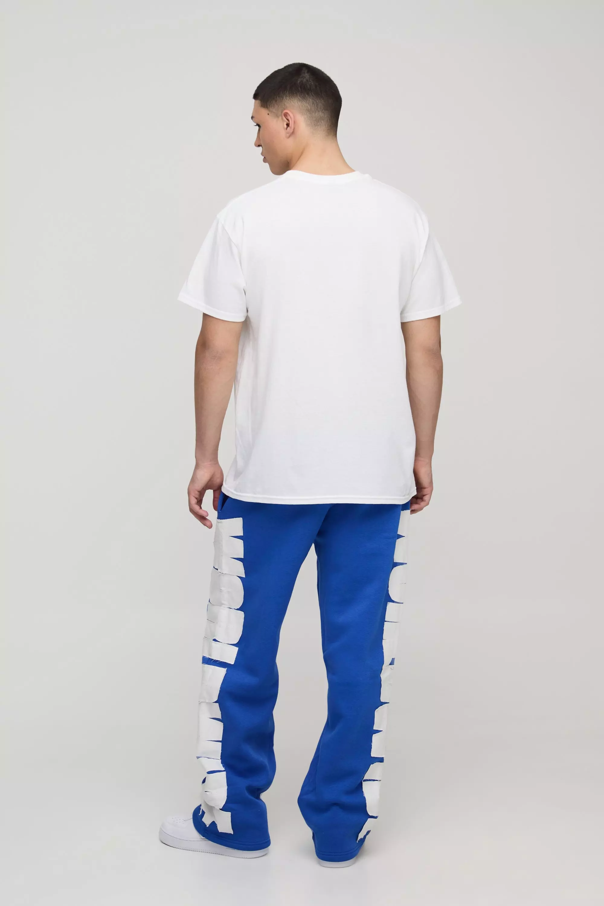 T-shirt oversize à imprimé M étoile, White autre image