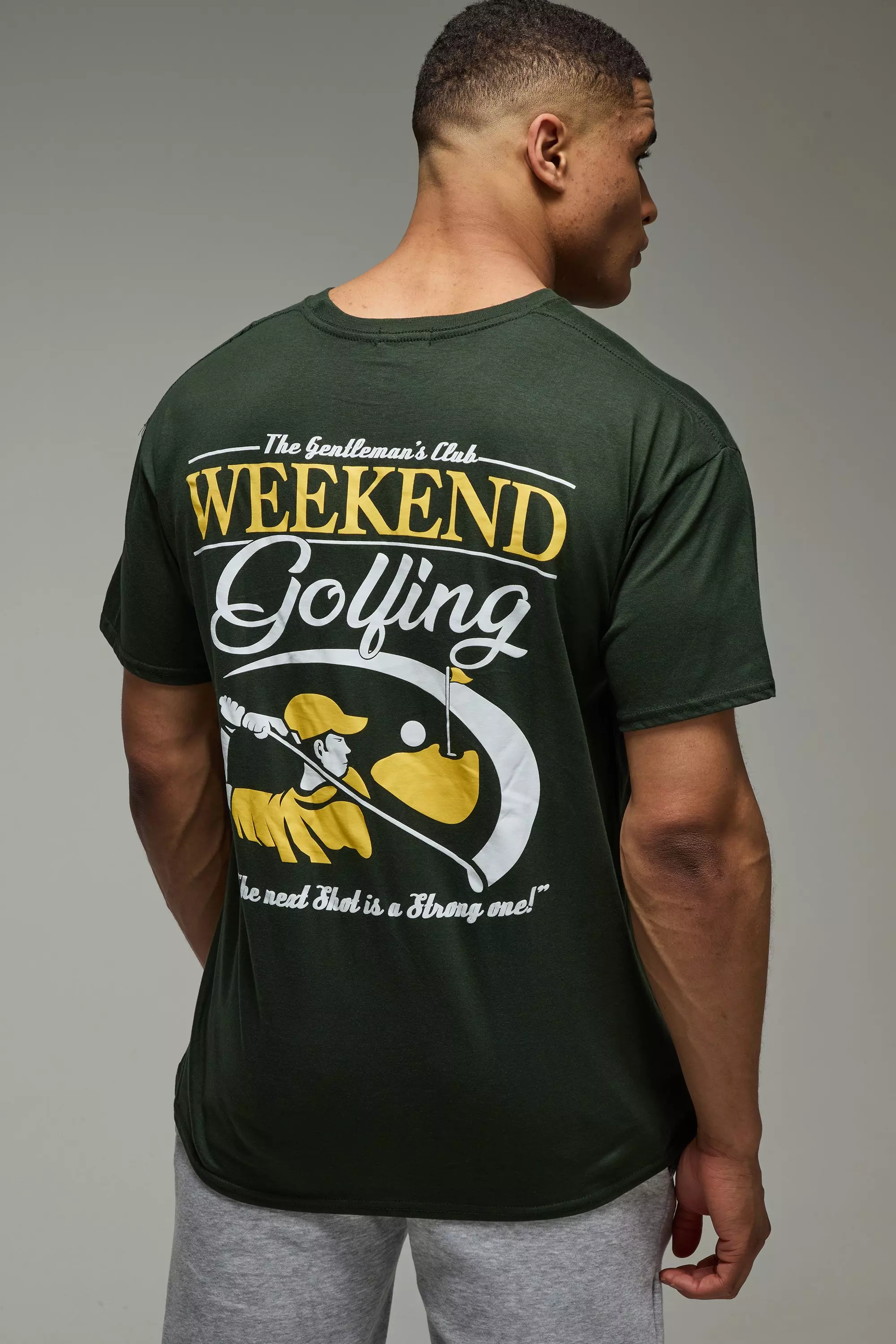 T-shirt de sport oversize le week-end - MAN Active, Forest autre image