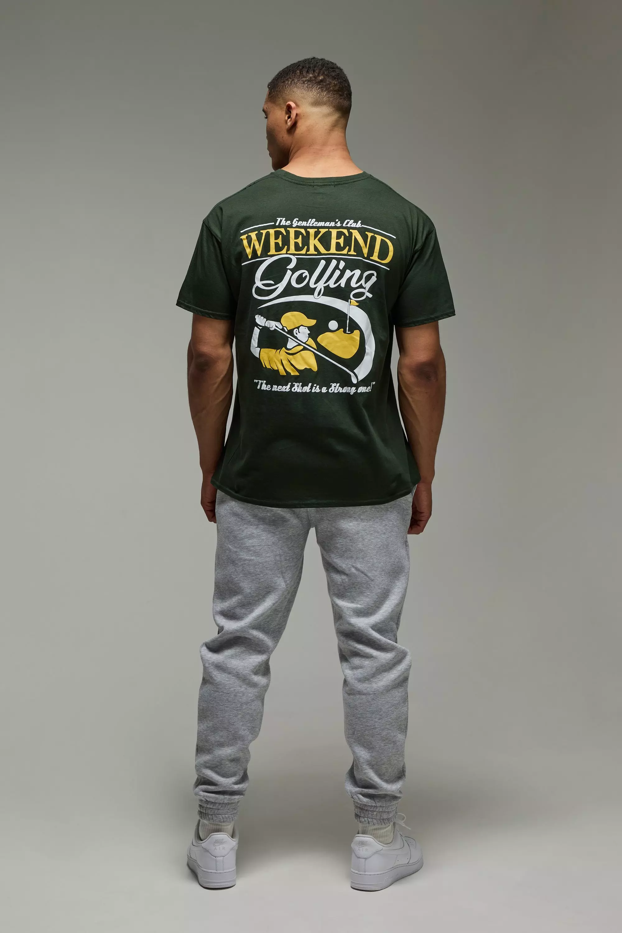 T-shirt de sport oversize le week-end - MAN Active, Forest autre image