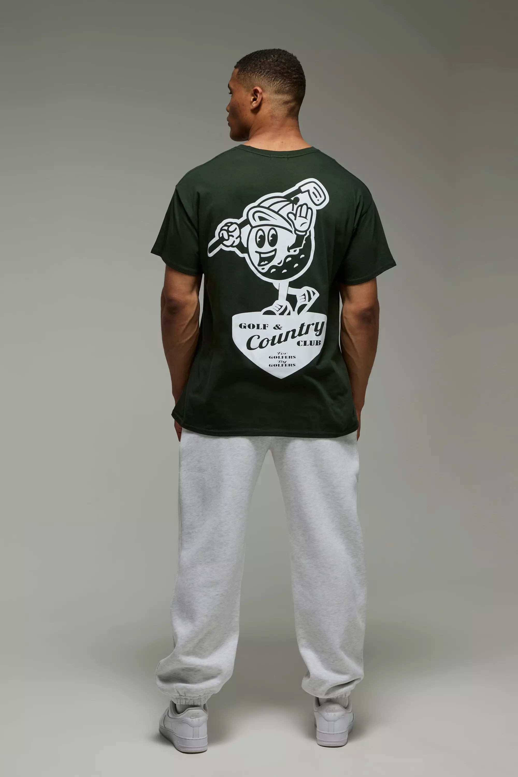 Forest MAN Active Oversized Golf Country Club T-Shirt alternative image