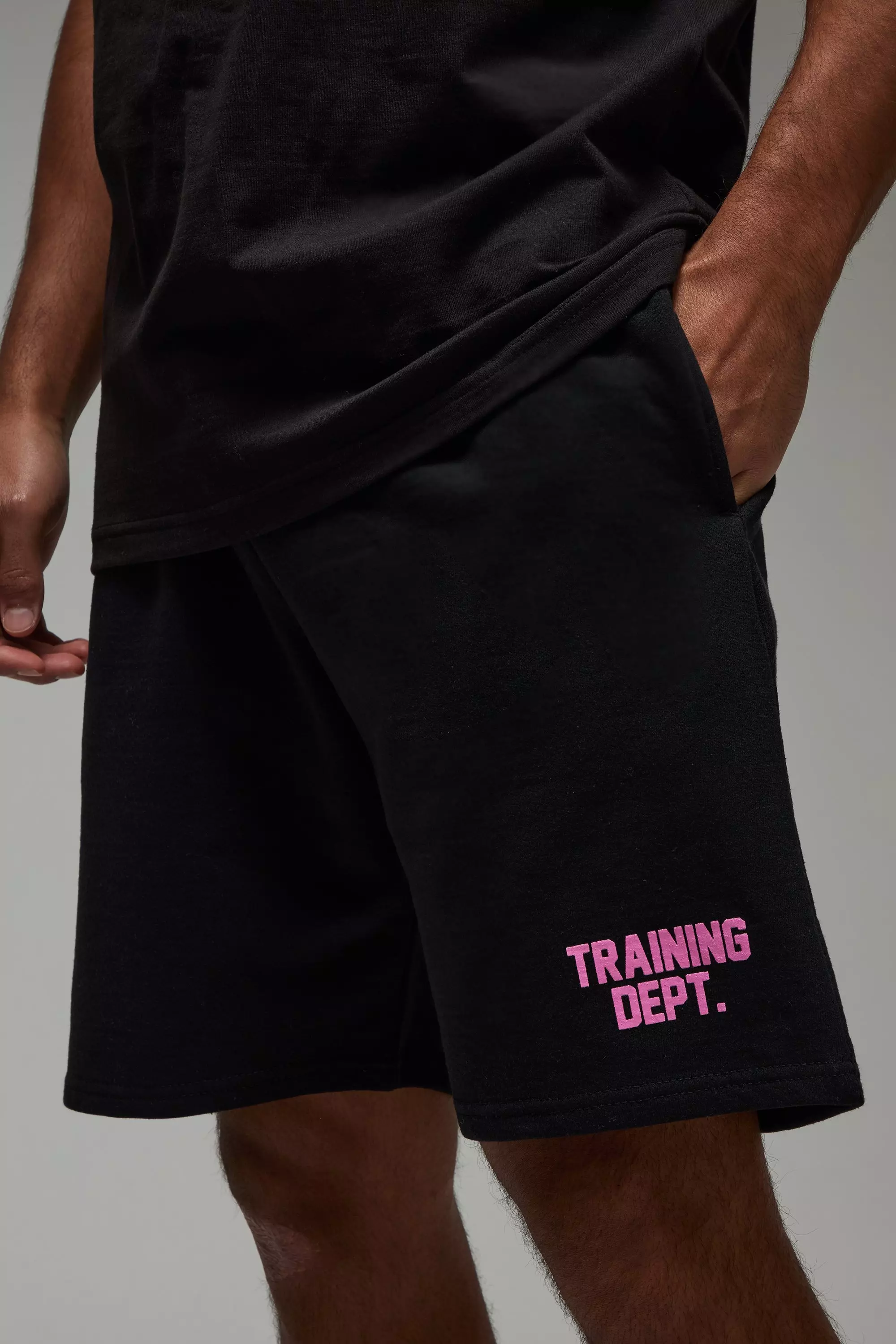 Training Dept Regular Fit Shorts | boohooMAN USA