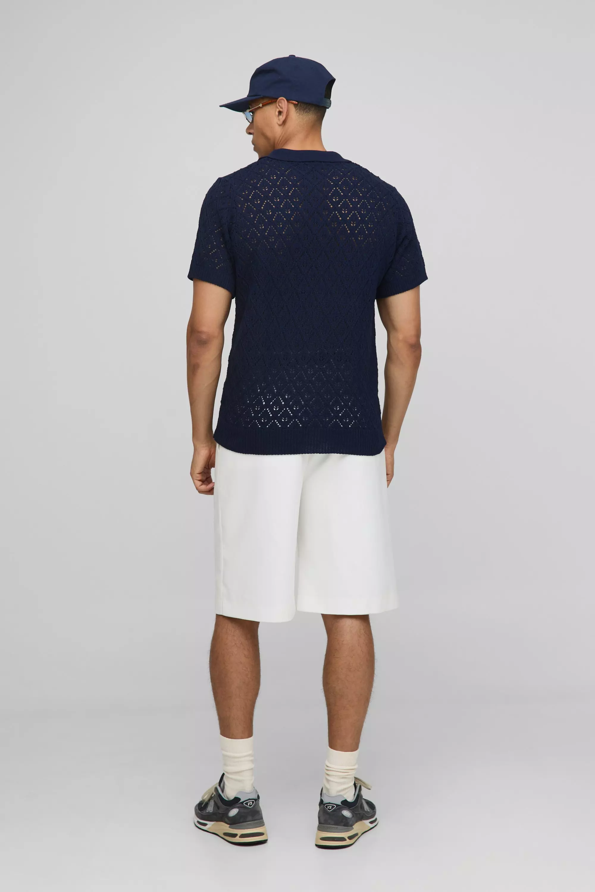 MAN Regular Fit Knitted Polo | boohooMAN USA