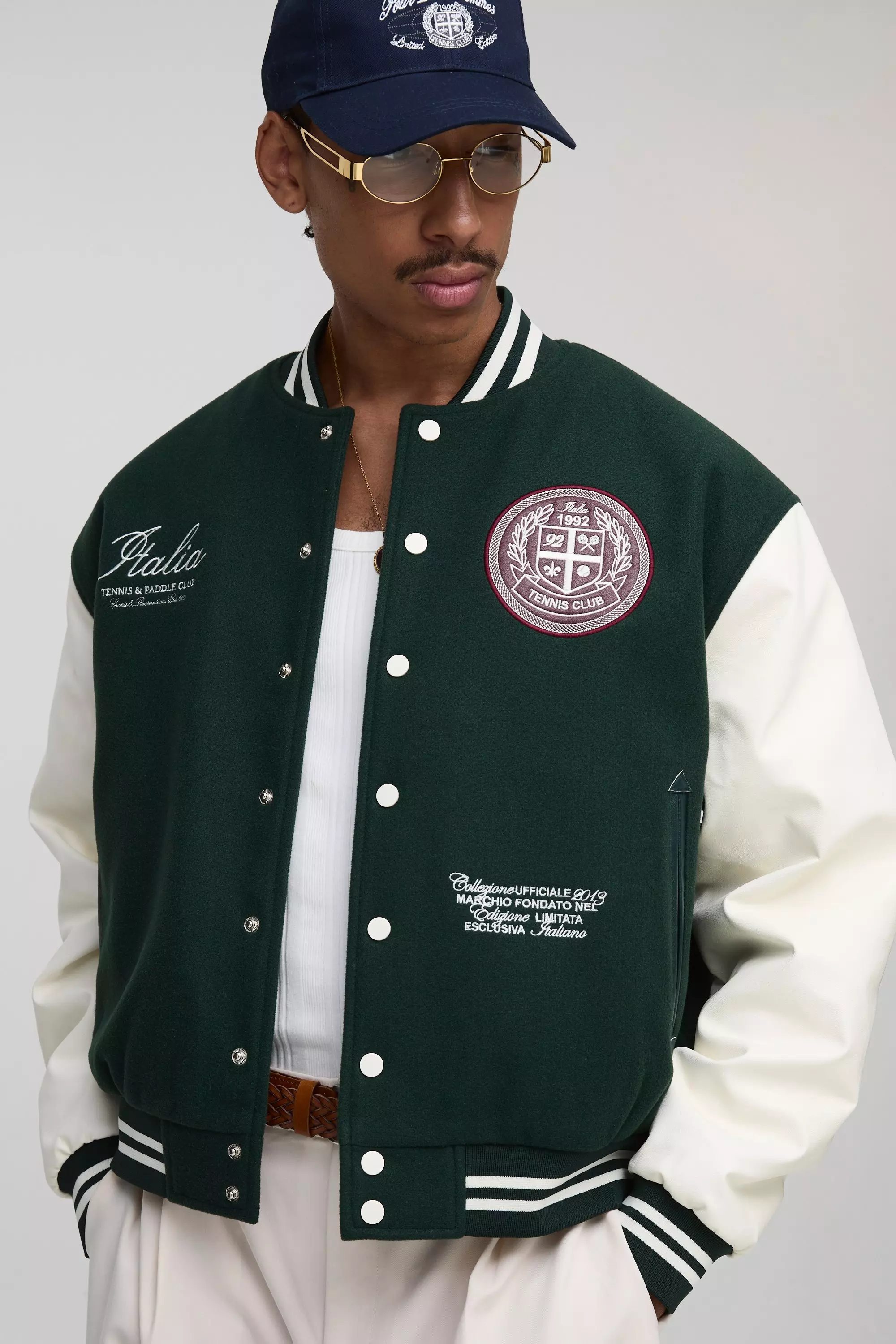 Regular Fit Jacquard Rib Hoodie | boohooMAN USA