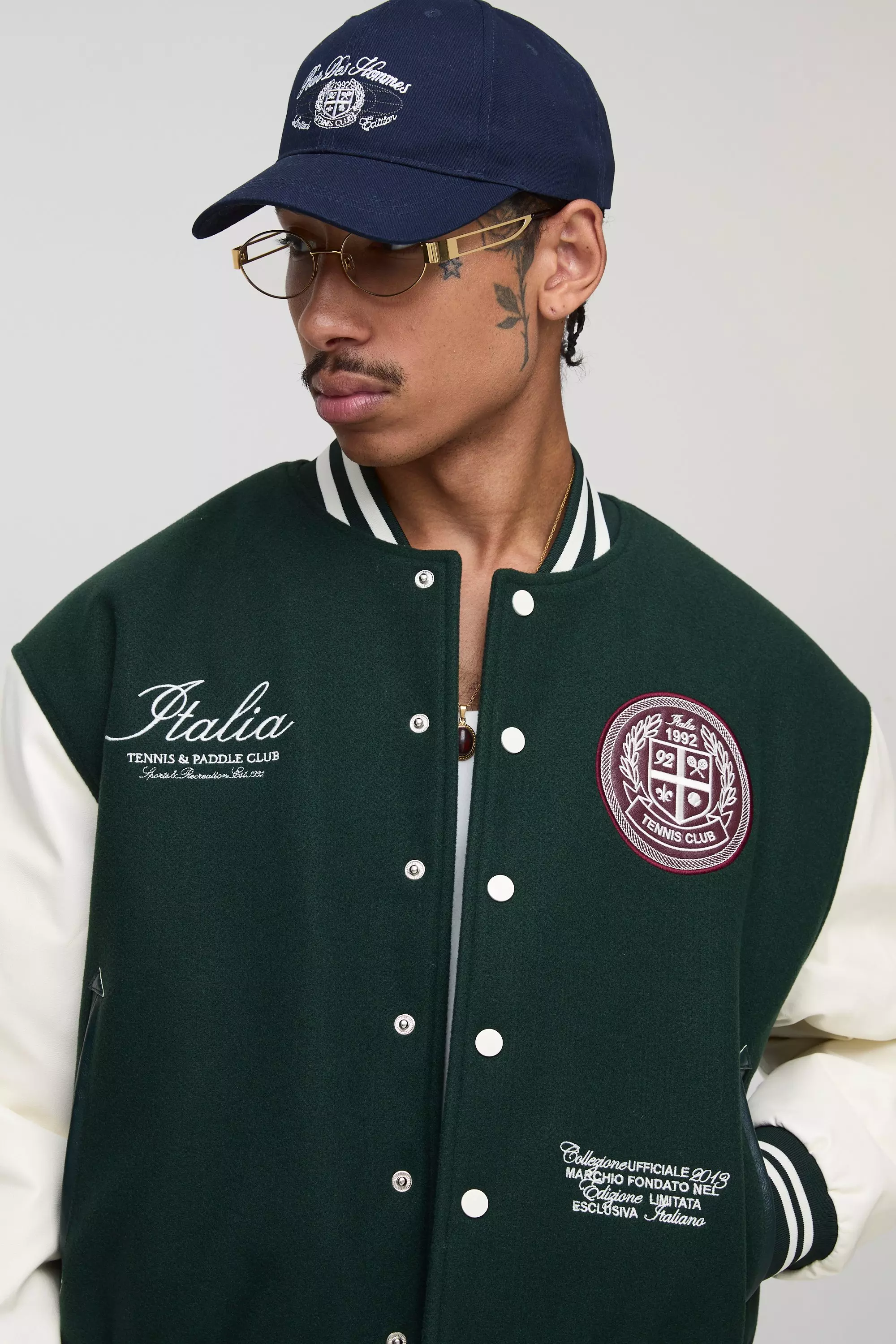 Regular Fit Jacquard Rib Hoodie | boohooMAN USA