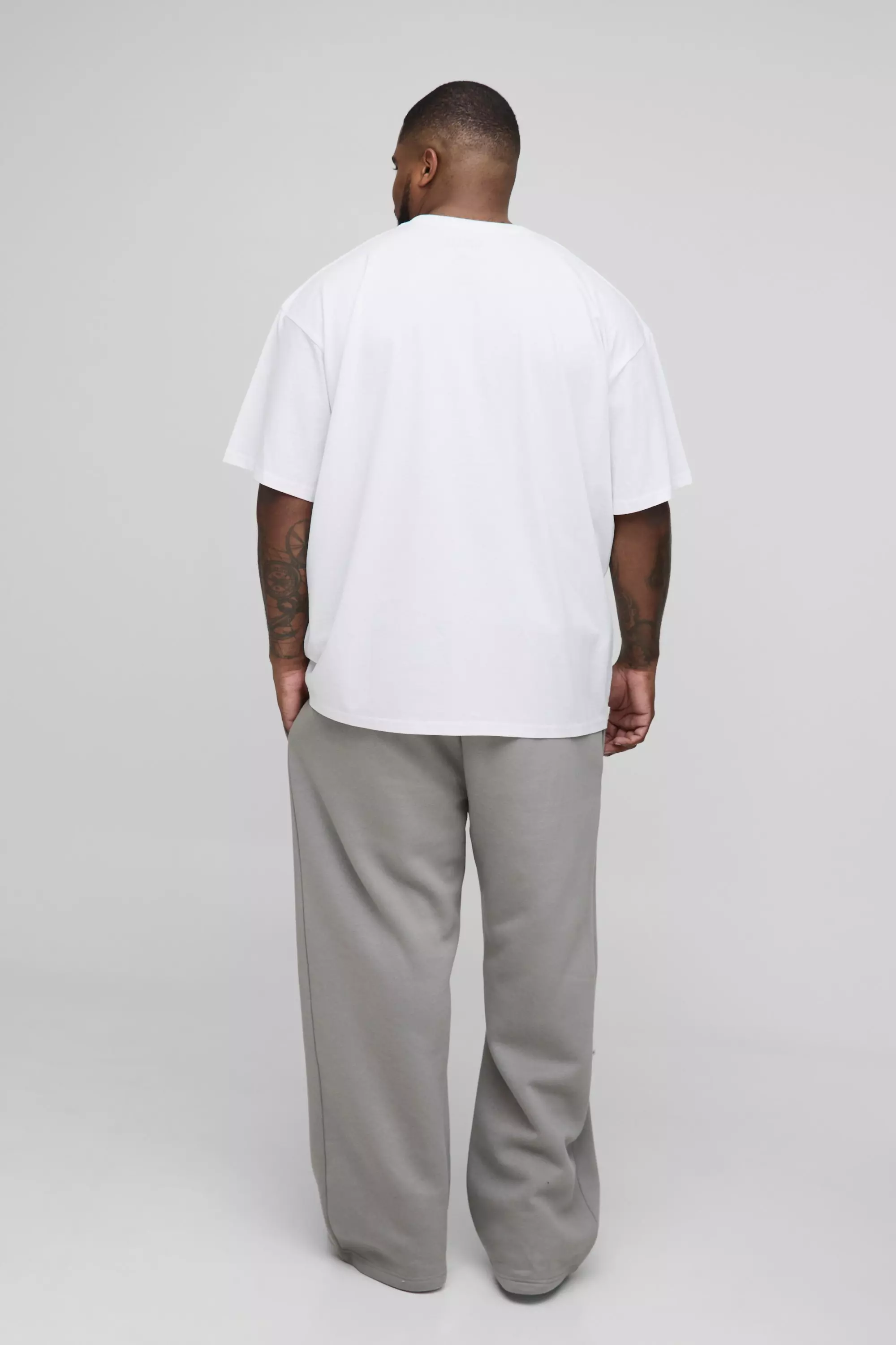 White Plus Oversized Nirvana License Print T-Shirt alternative image