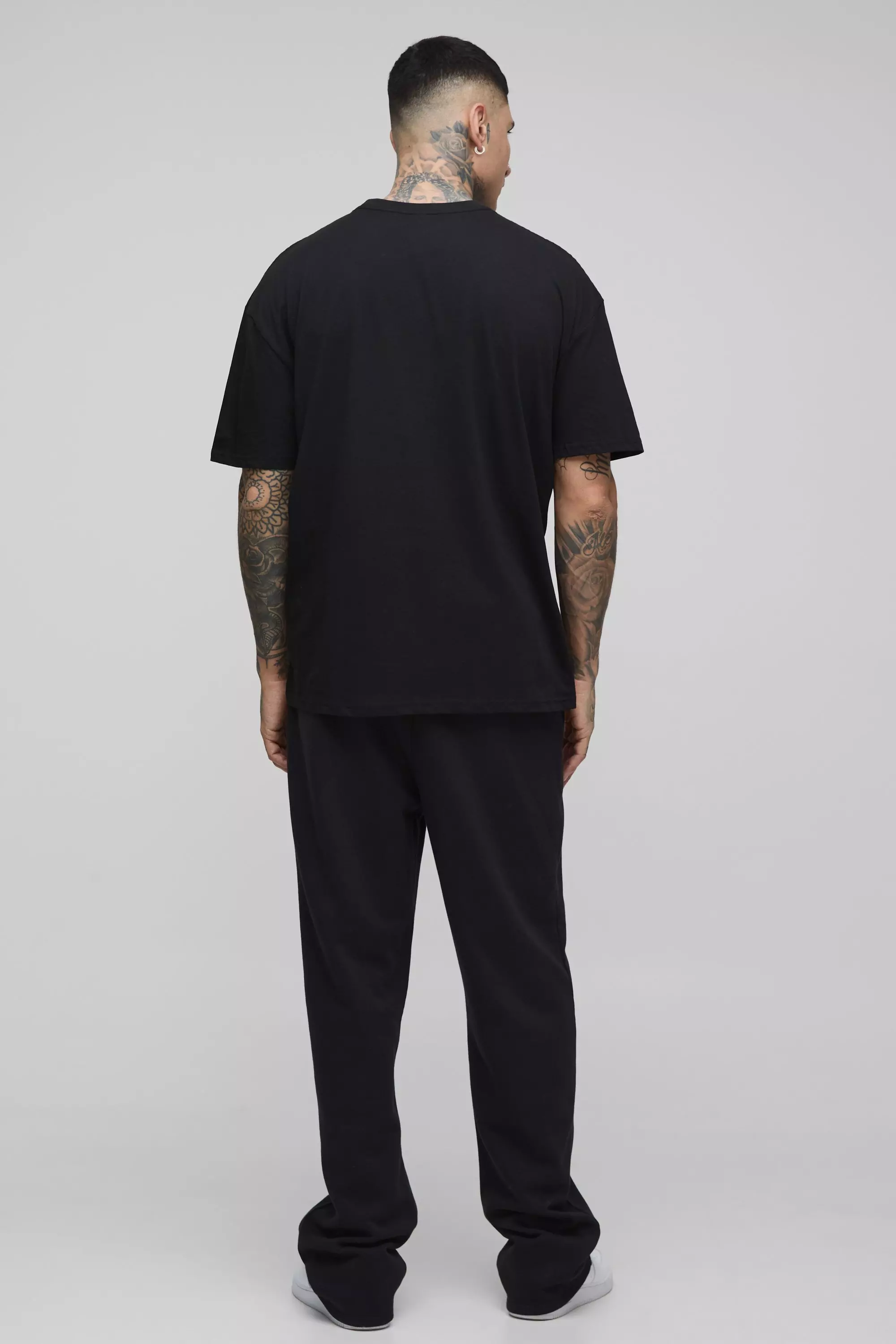 Tall - T-shirt oversize à imprimé Nirvana, Black autre image