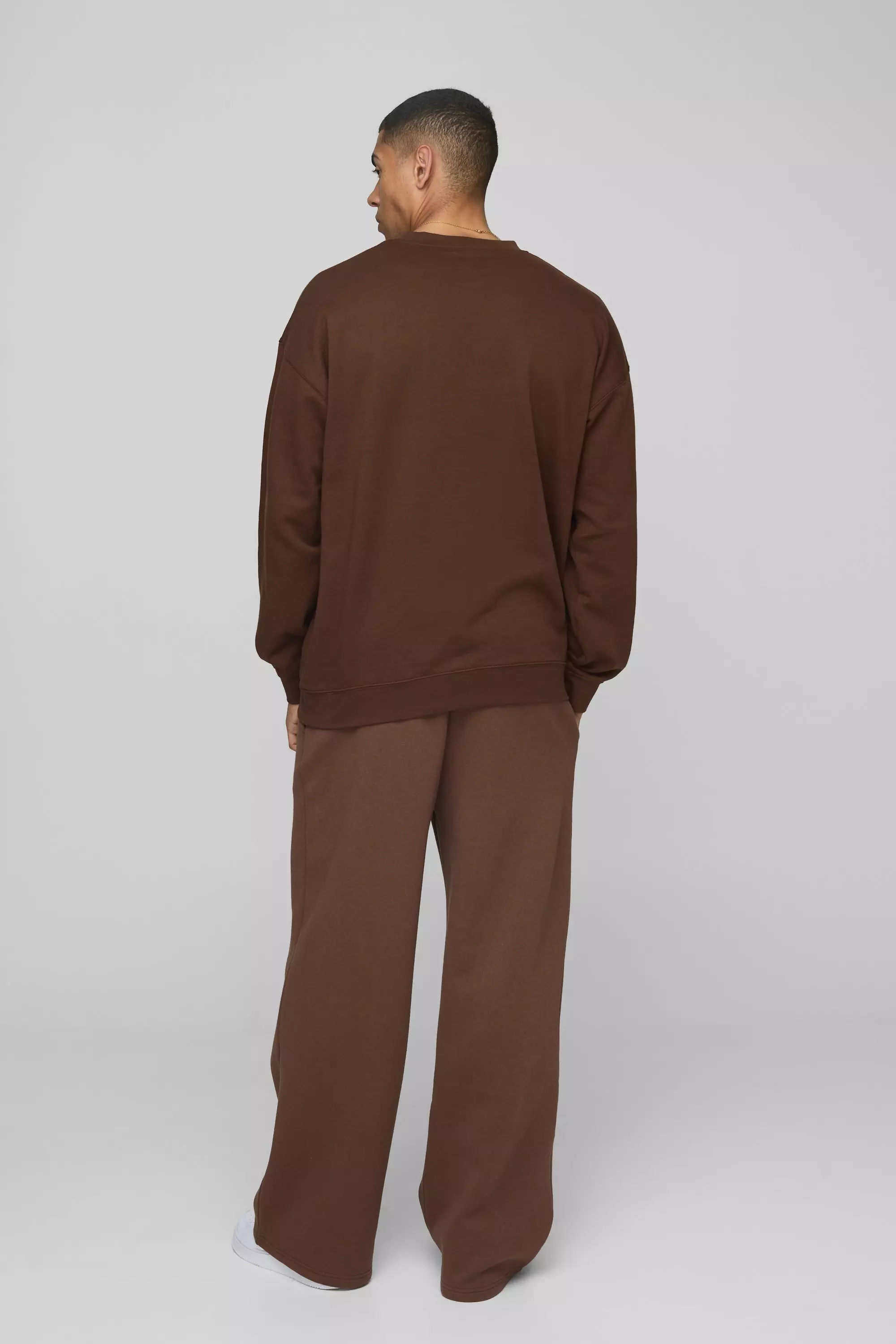 Chocolate Oversized Ice Cube License Sweatshirt alternative image