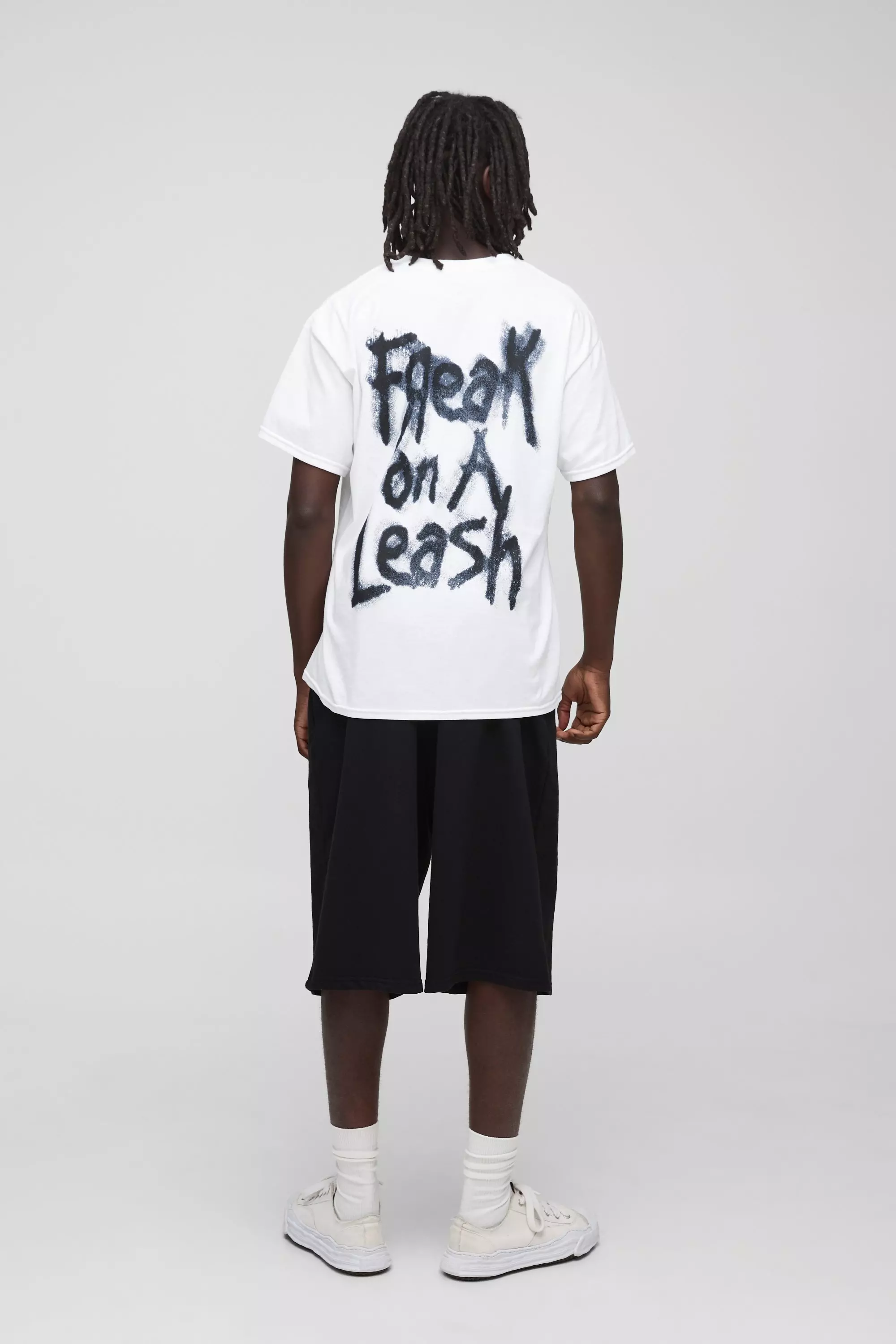CRONOS Bold Front Logo OverSize T-SHIRT【WHITE】 – クロノス