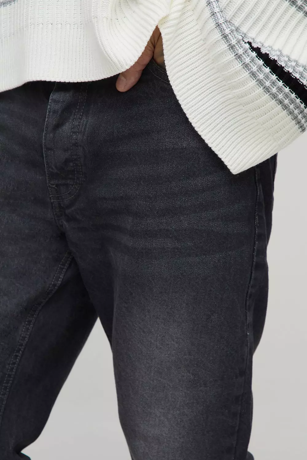 Tall Slim Rigid Jeans | boohooMAN USA