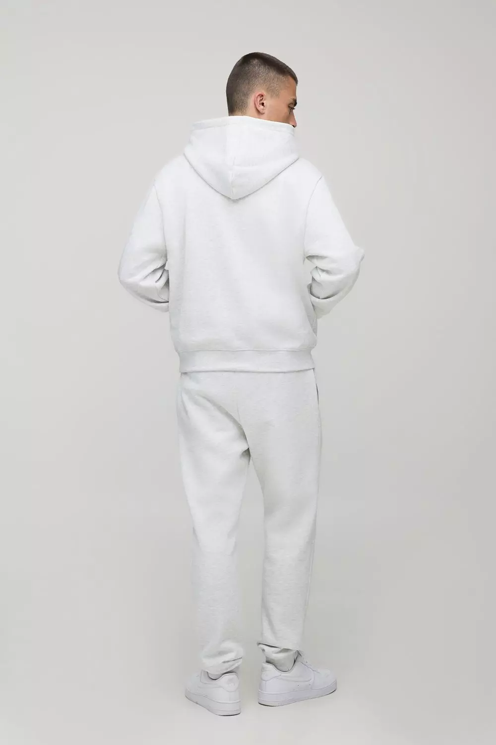 Basic Boxy Over the Head Hoodie | boohooMAN USA